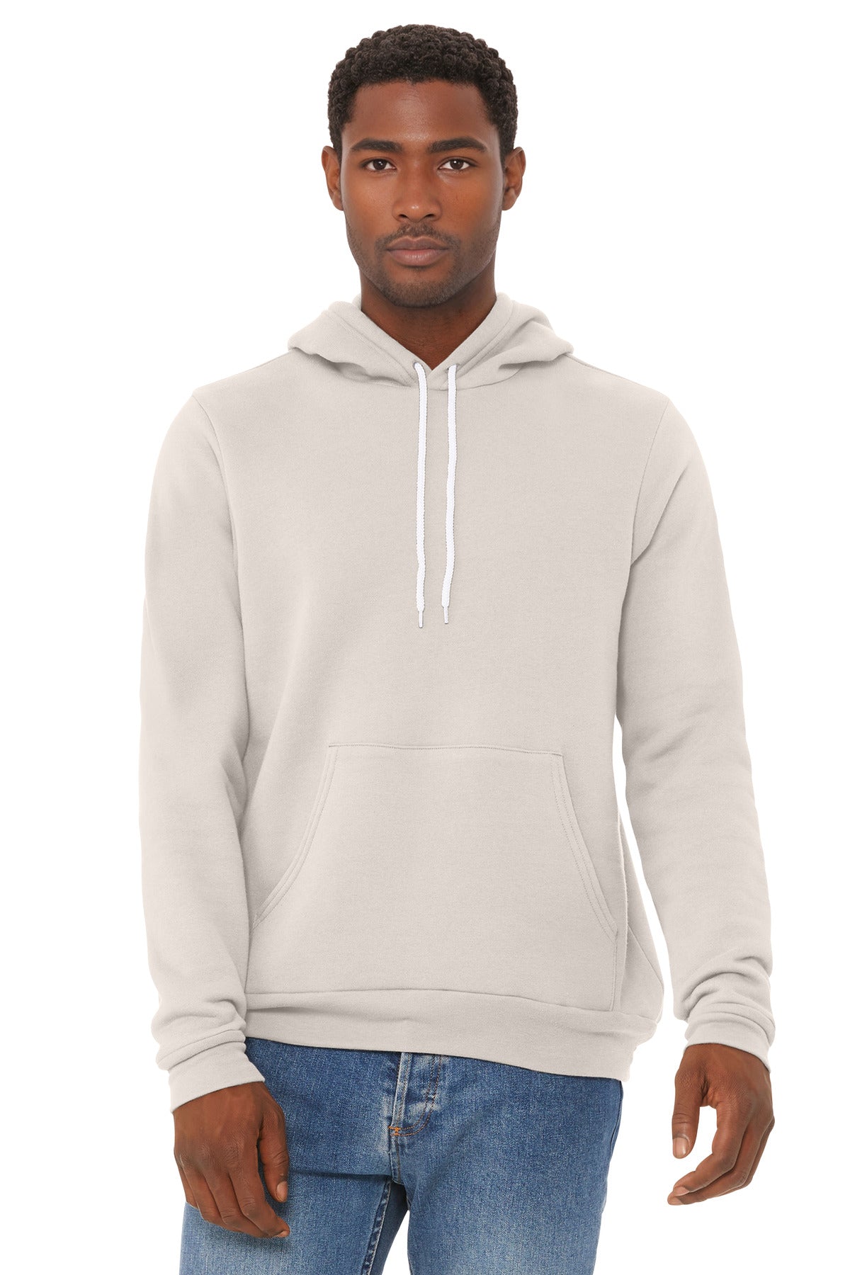 Custom Embroidery or DTF Print - BELLA+CANVAS ® Unisex Sponge Fleece Pullover Hoodie. BC3719
