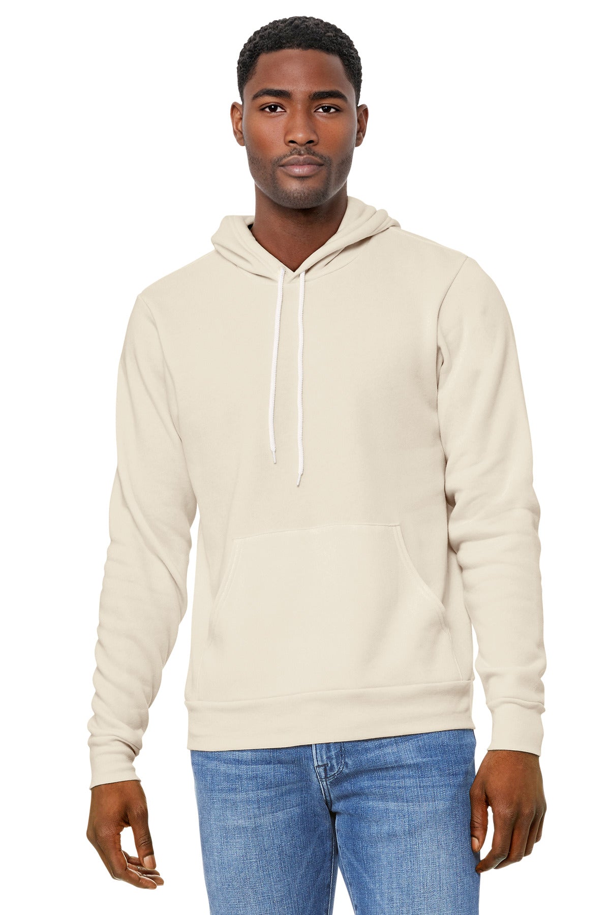Custom Embroidery or DTF Print - BELLA+CANVAS ® Unisex Sponge Fleece Pullover Hoodie. BC3719