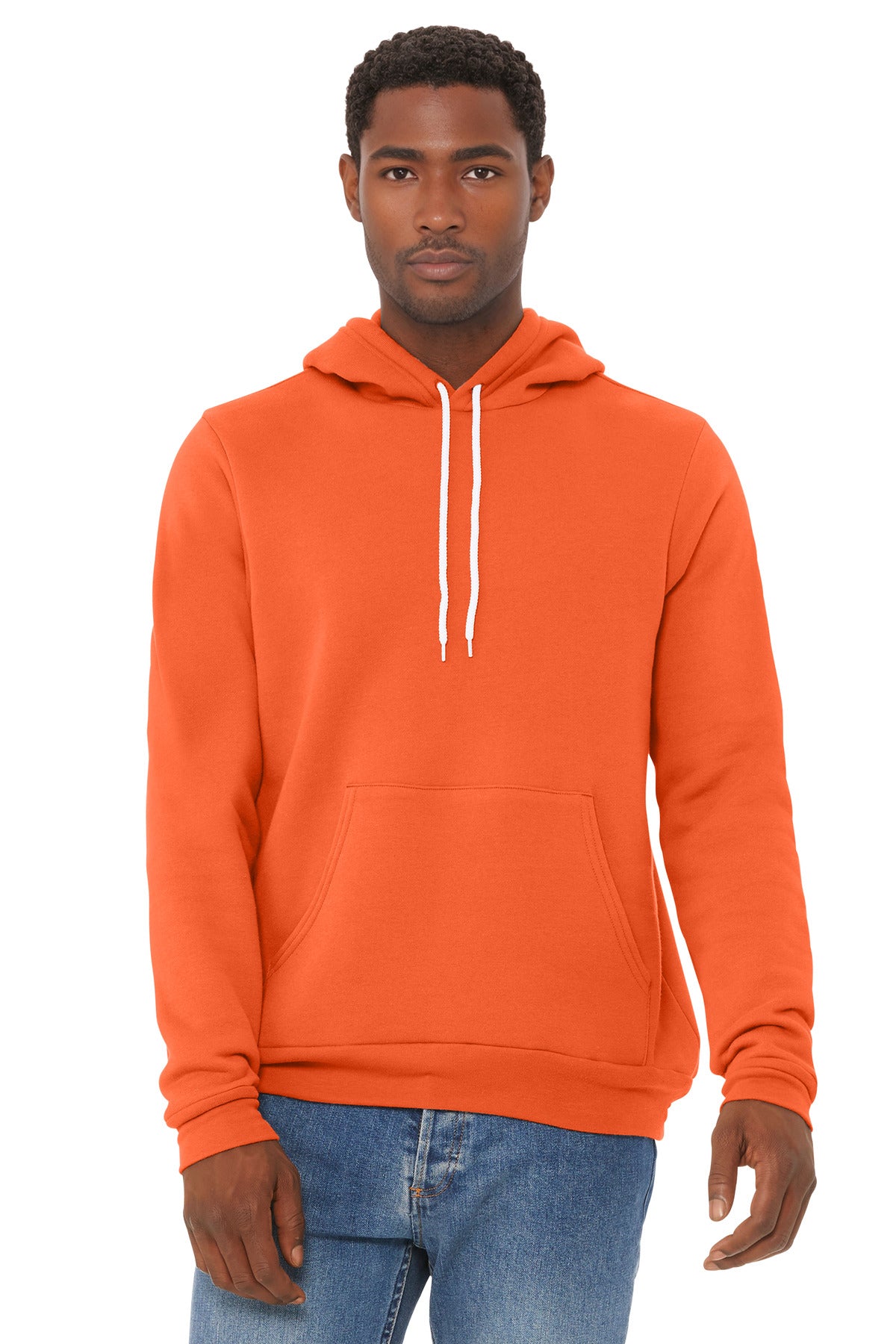 Custom Embroidery or DTF Print - BELLA+CANVAS ® Unisex Sponge Fleece Pullover Hoodie. BC3719