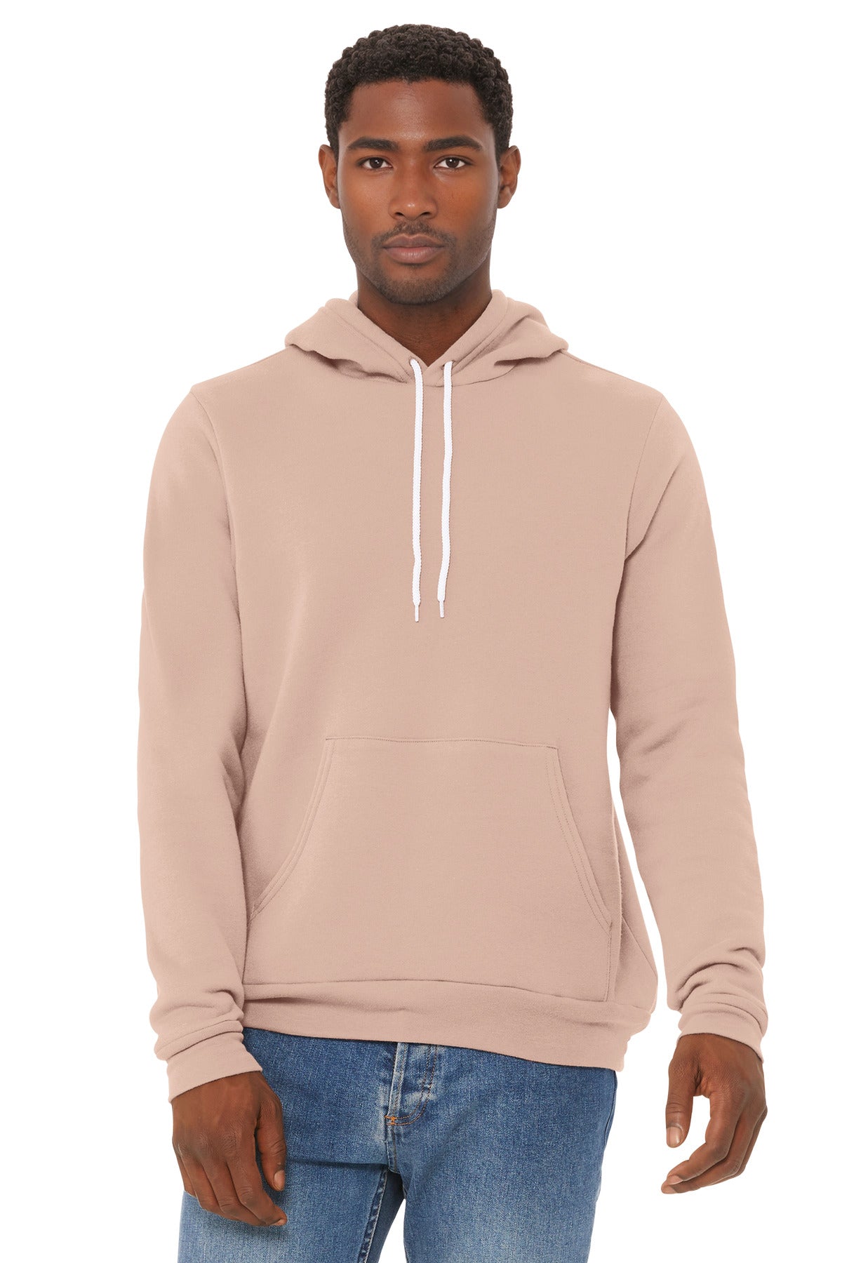 Custom Embroidery or DTF Print - BELLA+CANVAS ® Unisex Sponge Fleece Pullover Hoodie. BC3719