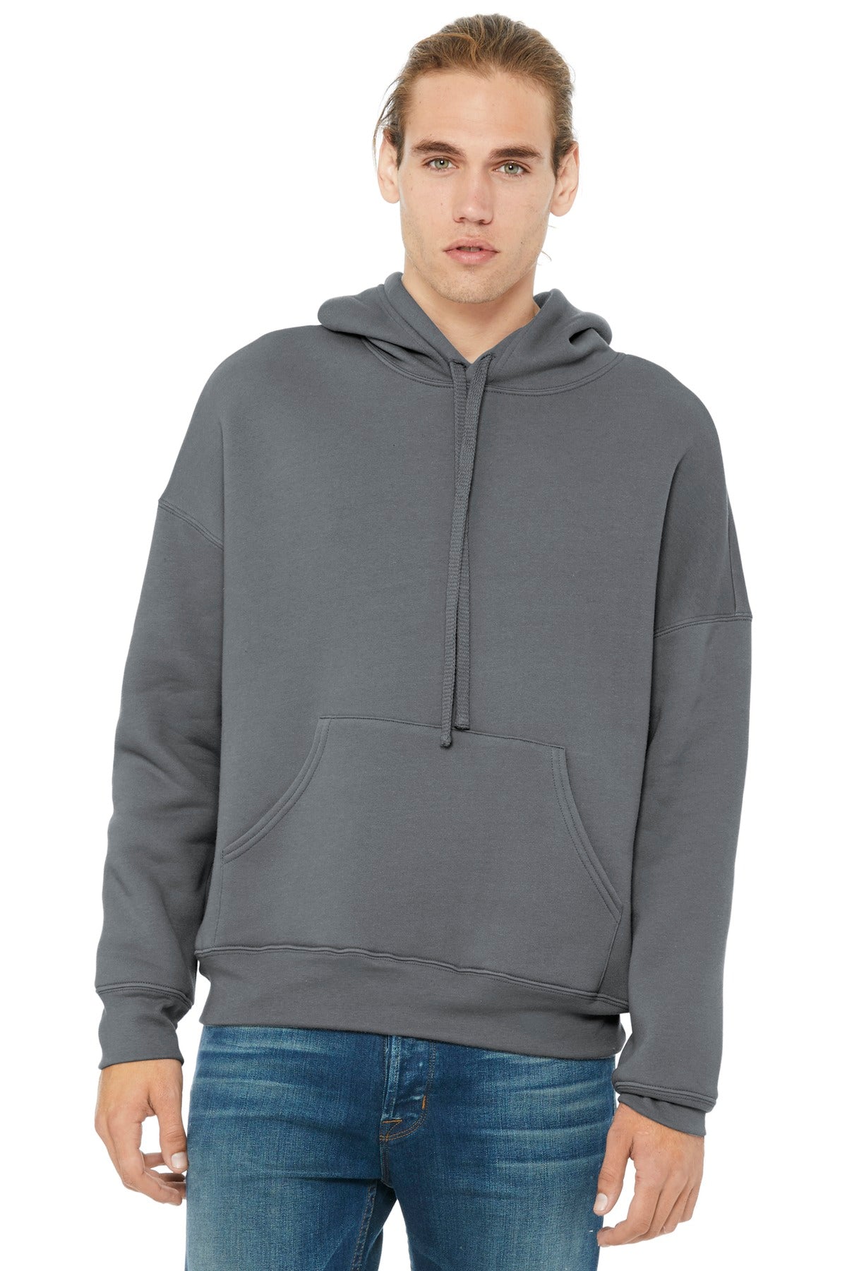 Custom Embroidery or DTF Print - BELLA+CANVAS ® Unisex Sponge Fleece Pullover DTM Hoodie. BC3729