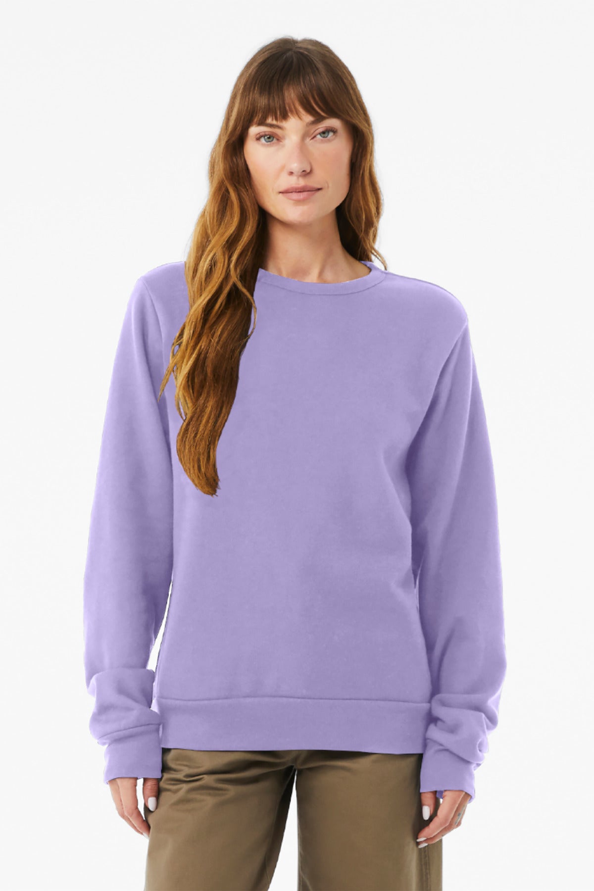 Custom Embroidery or DTF Print - BELLA+CANVAS ® Unisex Sponge Fleece Classic Crewneck Sweatshirt BC3911