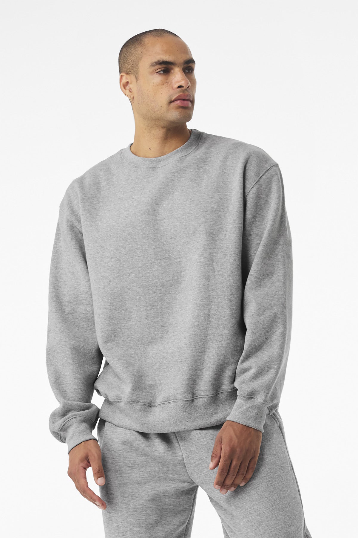 Custom Embroidery or DTF Print - BELLA+CANVAS ® Unisex 10-Ounce Heavyweight Crewneck Sweatshirt BC4711