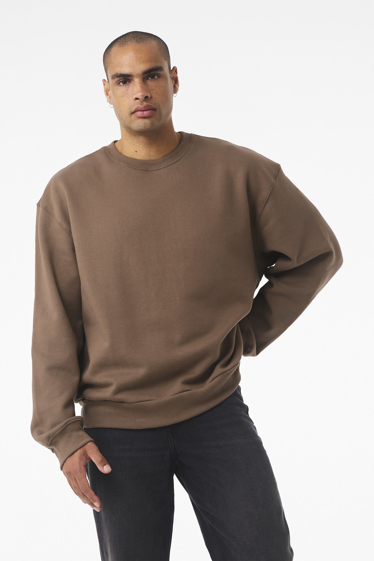 Custom Embroidery or DTF Print - BELLA+CANVAS ® Unisex 10-Ounce Heavyweight Crewneck Sweatshirt BC4711