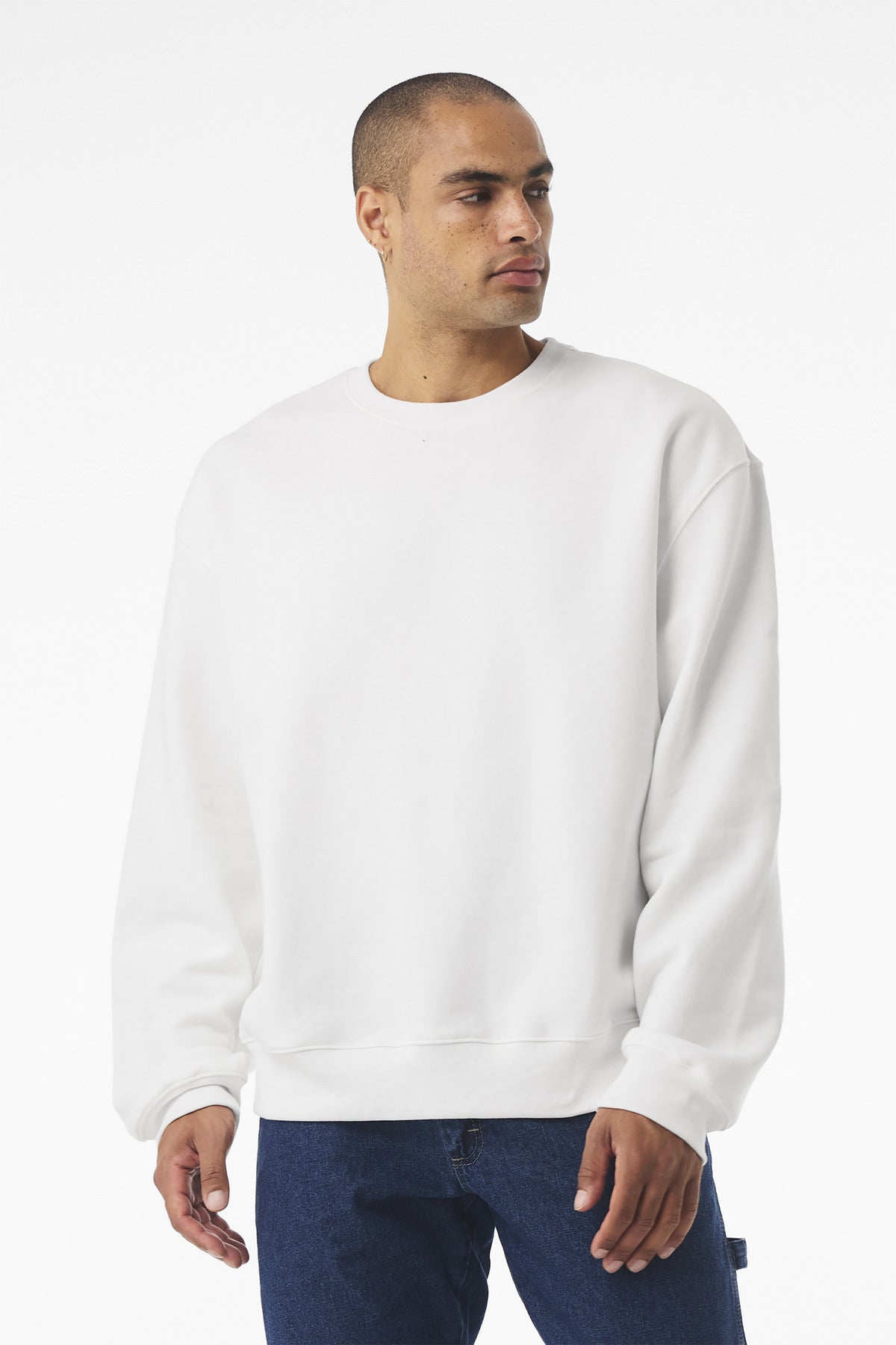 Custom Embroidery or DTF Print - BELLA+CANVAS ® Unisex 10-Ounce Heavyweight Crewneck Sweatshirt BC4711