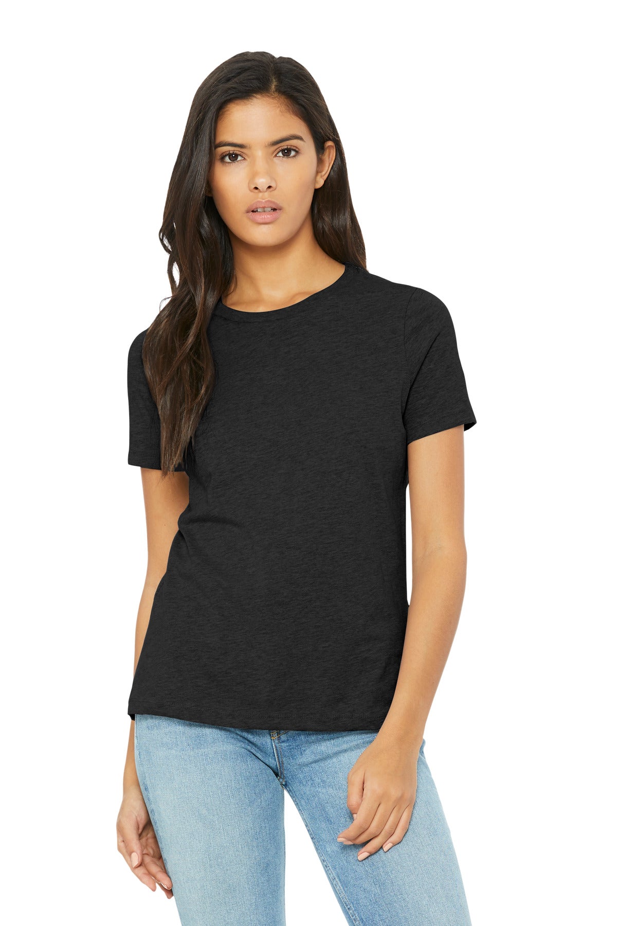 Custom Embroidery or DTF Print - BELLA+CANVAS ® Women's Relaxed CVC Tee BC6400CVC