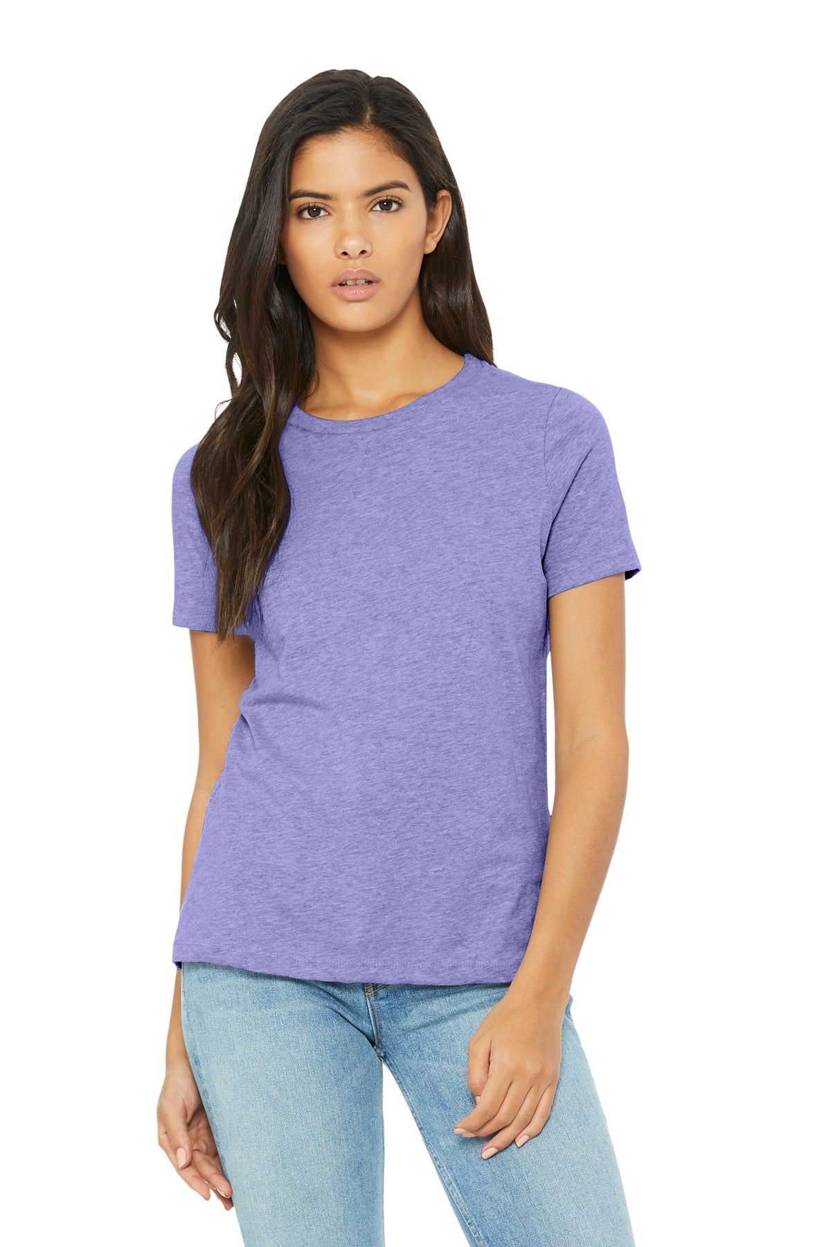 Custom Embroidery or DTF Print - BELLA+CANVAS ® Women's Relaxed CVC Tee BC6400CVC