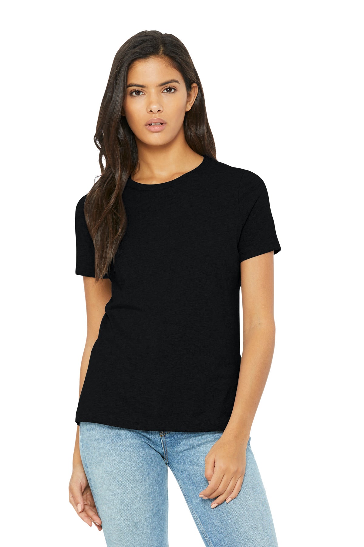 Custom Embroidery or DTF Print - BELLA+CANVAS ® Women's Relaxed CVC Tee BC6400CVC