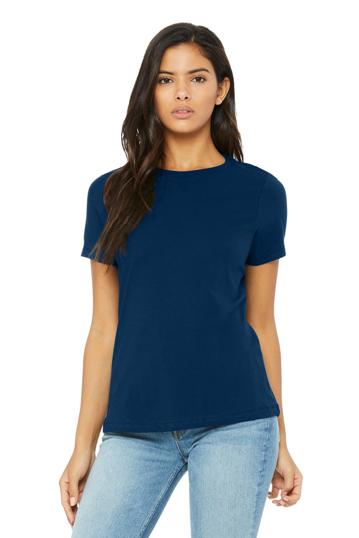Custom Embroidery or DTF Print - BELLA+CANVAS ® Women's Relaxed Triblend Tee BC6413
