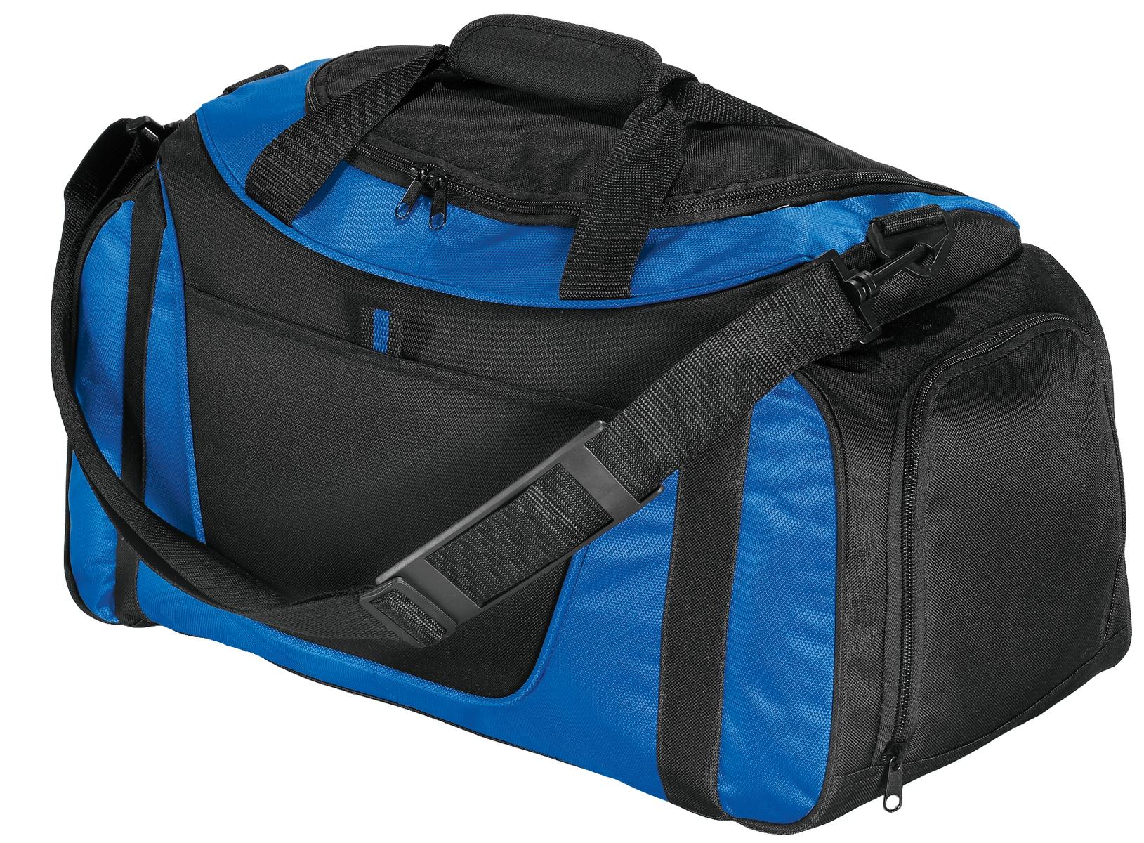 Custom Embroidery or DTF Print - Port Authority ® - Small Two-Tone Duffel. BG1040