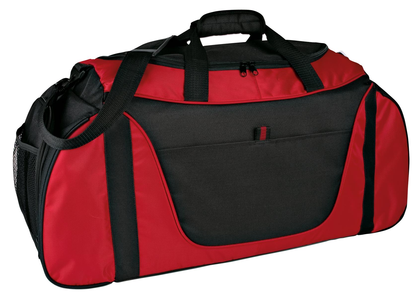 Custom Embroidery or DTF Print - Port Authority ® Medium Two-Tone Duffel. BG1050