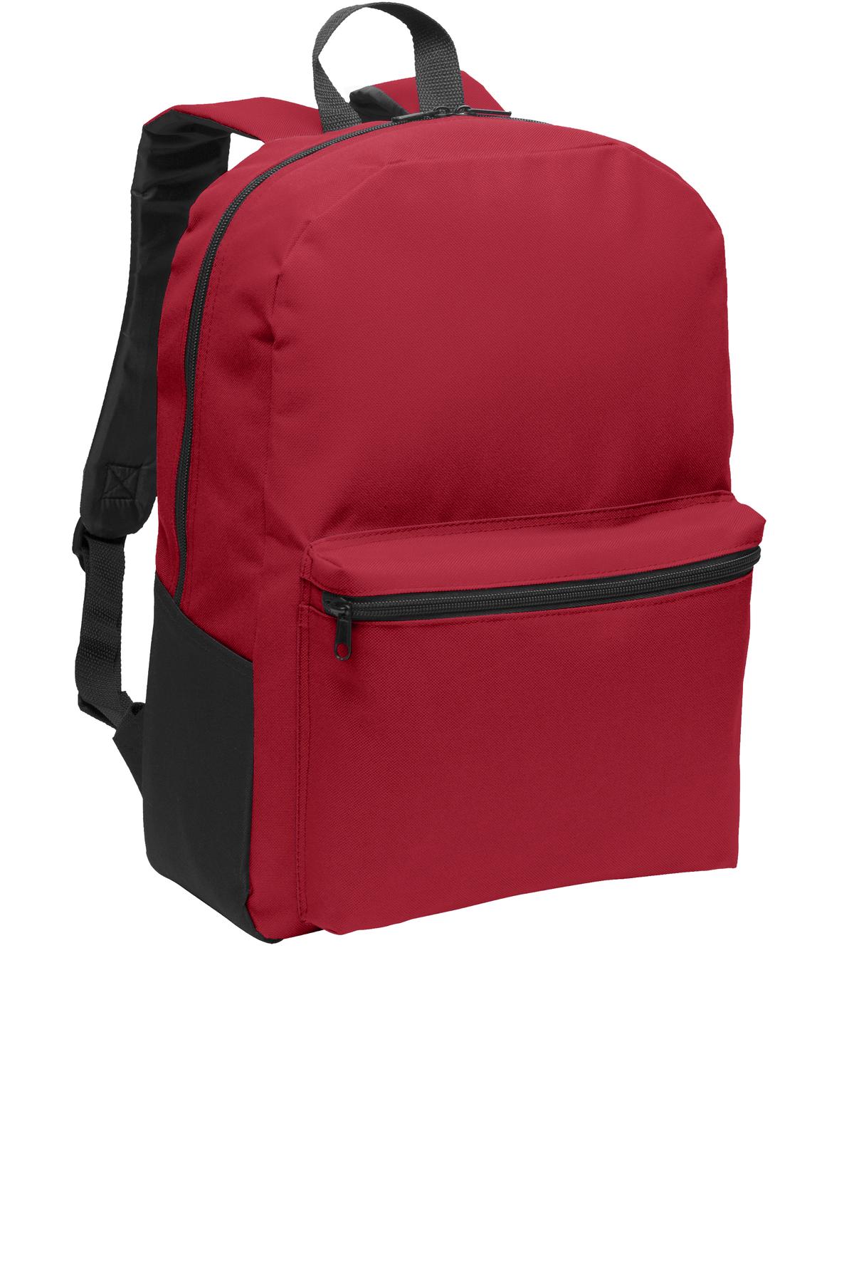 Custom Embroidery or DTF Print - Port Authority ® Value Backpack. BG203