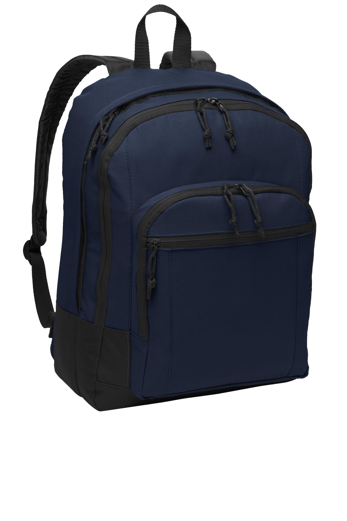 Custom Embroidery or DTF Print - Port Authority ® Basic Backpack. BG204