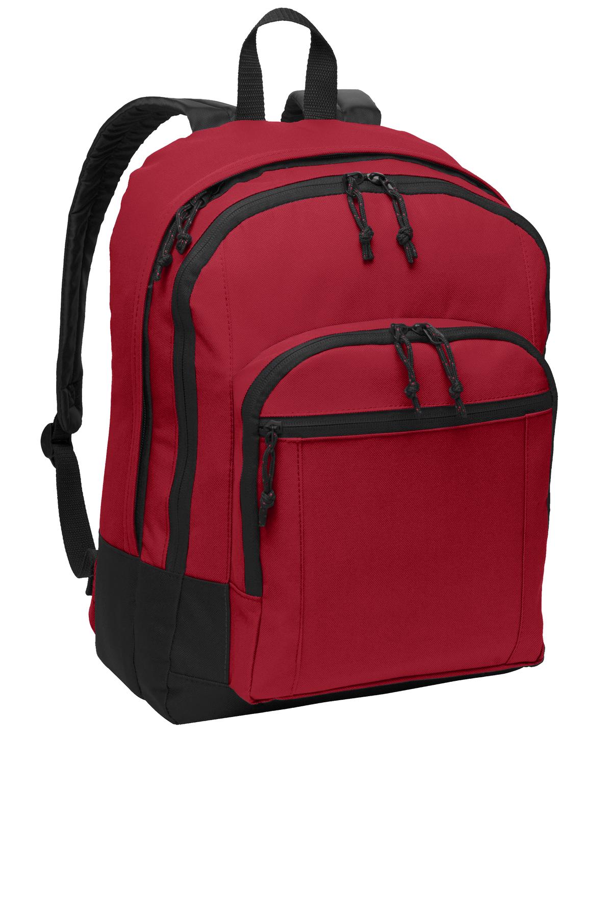 Custom Embroidery or DTF Print - Port Authority ® Basic Backpack. BG204