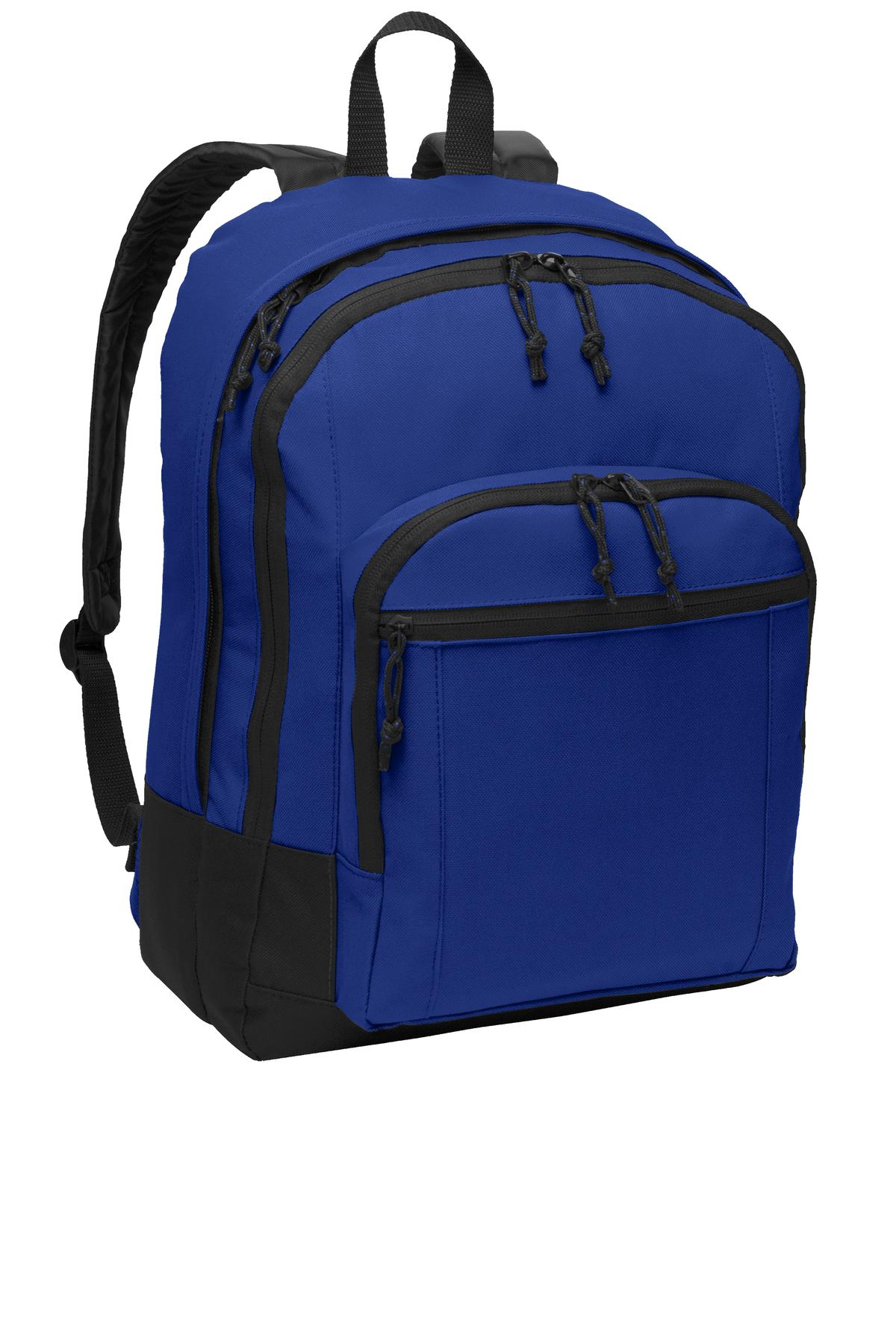 Custom Embroidery or DTF Print - Port Authority ® Basic Backpack. BG204