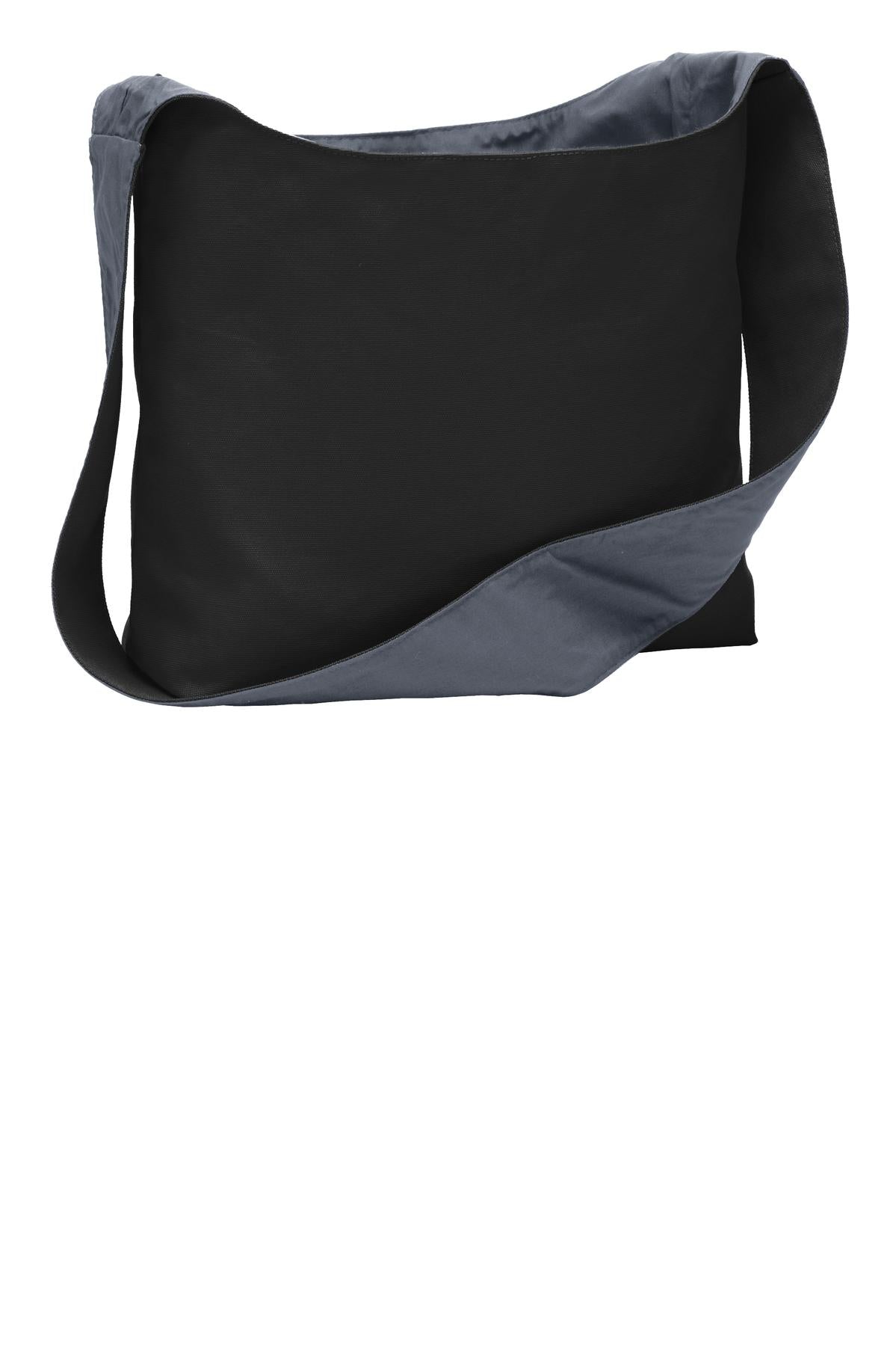 Custom Embroidery or DTF Print - Port Authority ® Cotton Canvas Sling Bag. BG405