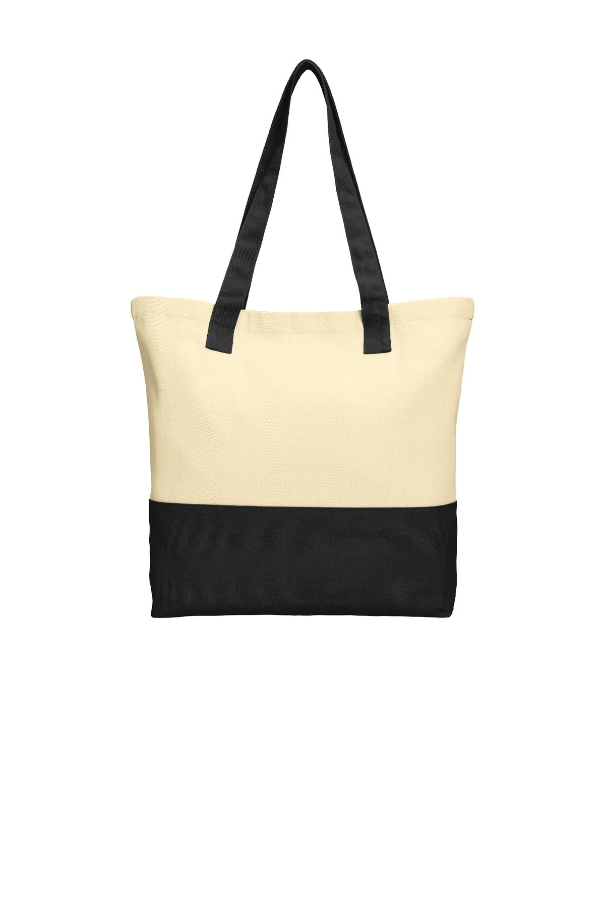 Custom Embroidery or DTF Print - Port Authority ® Colorblock Cotton Tote. BG414