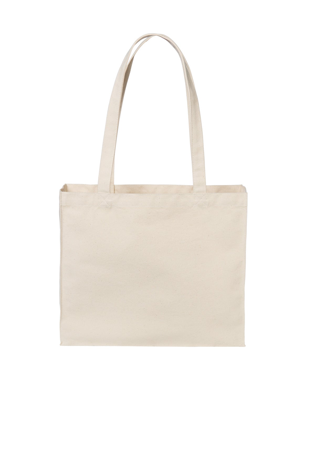 Custom Embroidery or DTF Print - Port Authority ® Cotton Canvas Shopper Tote BG428