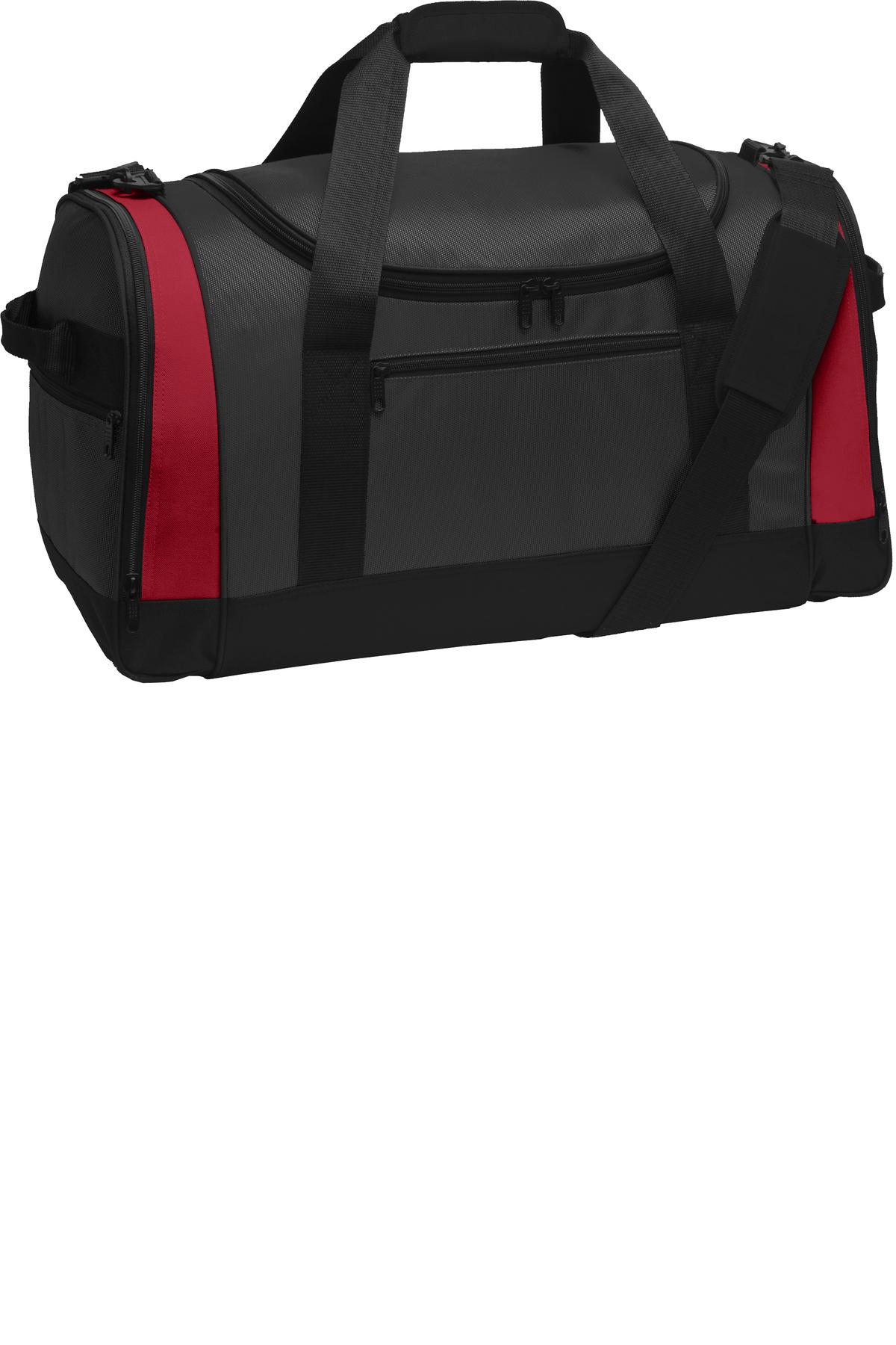 Custom Embroidery or DTF Print - Port Authority ® Voyager Sports Duffel. BG800