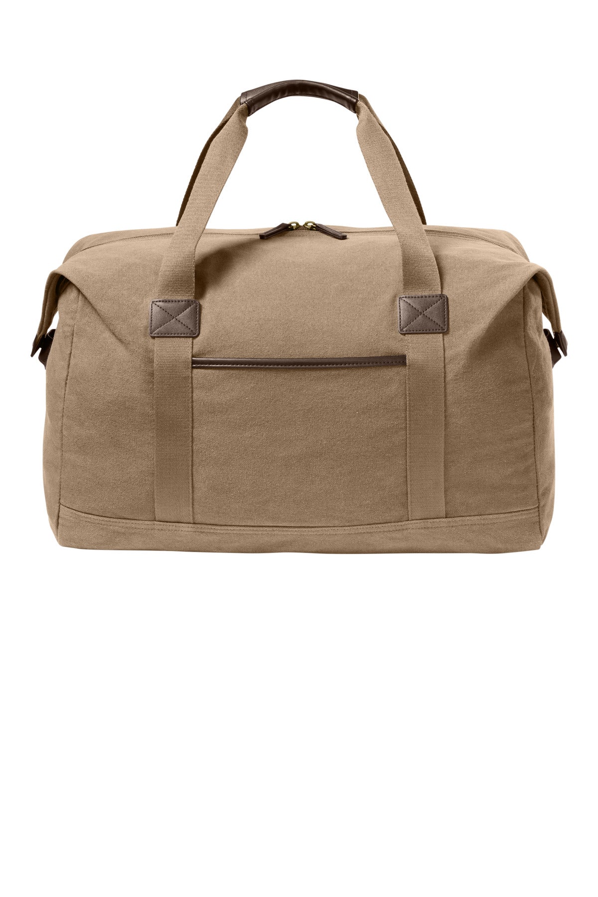 Custom Embroidery or DTF Print - Port Authority ® Washed Canvas Duffel BG8030