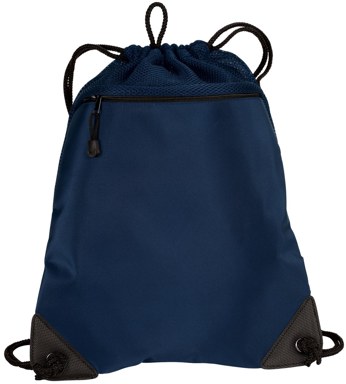 Custom Embroidery or DTF Print - Port Authority ® - Cinch Pack with Mesh Trim. BG810