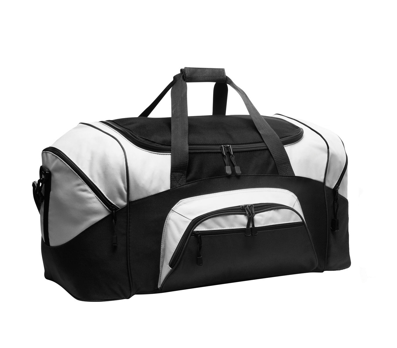 Custom Embroidery or DTF Print - Port Authority ® - Standard Colorblock Sport Duffel. BG99