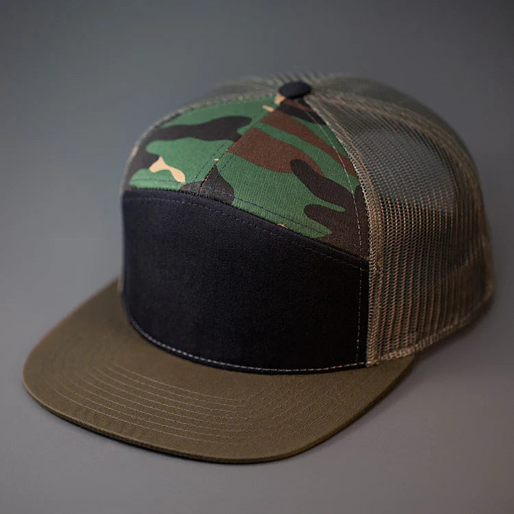 Custom Embroidery - THE MAGNIFICENT 7 PANEL TRUCKER