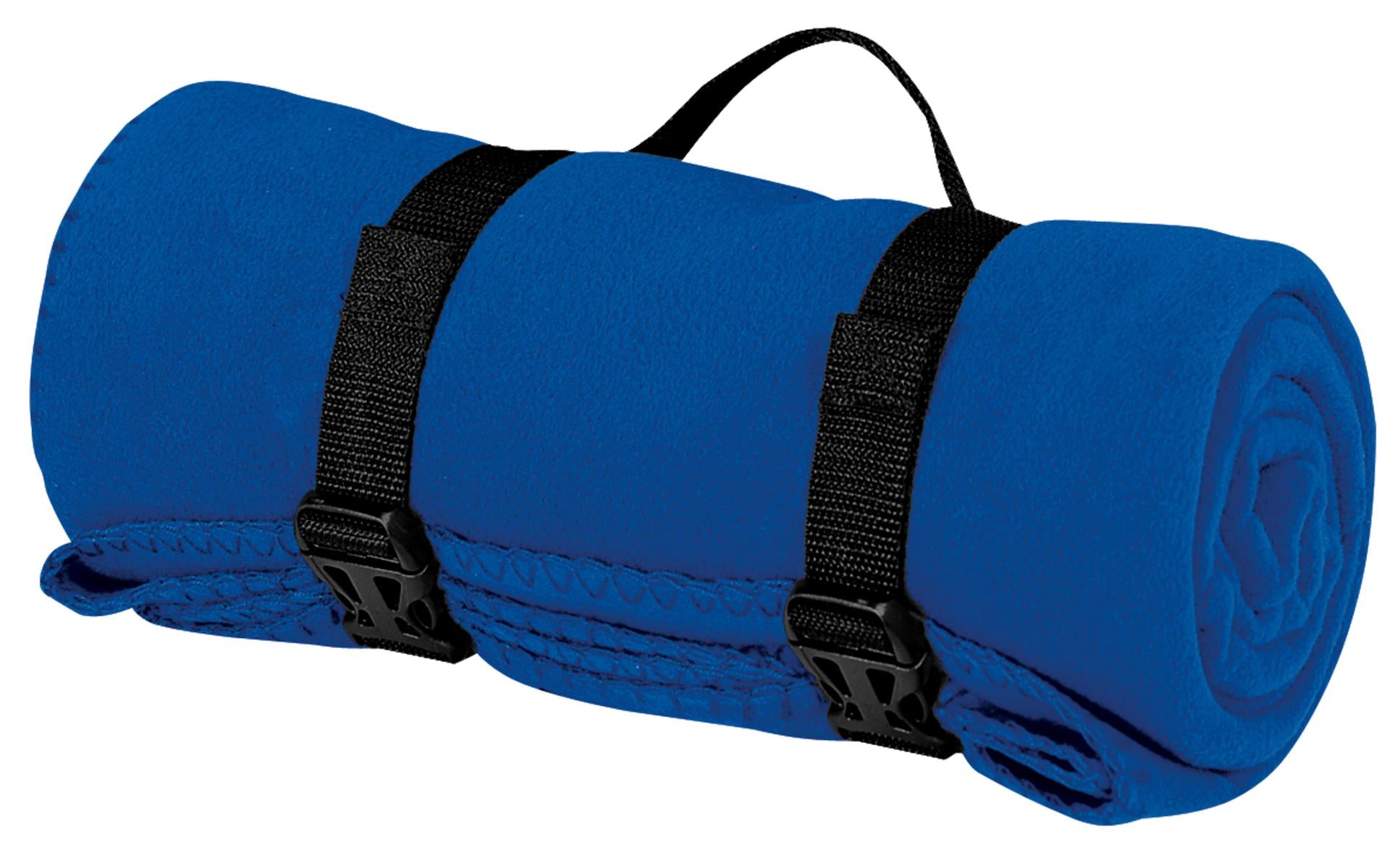 Custom Embroidery or DTF Print - Port Authority ® - Value Fleece Blanket with Strap. BP10