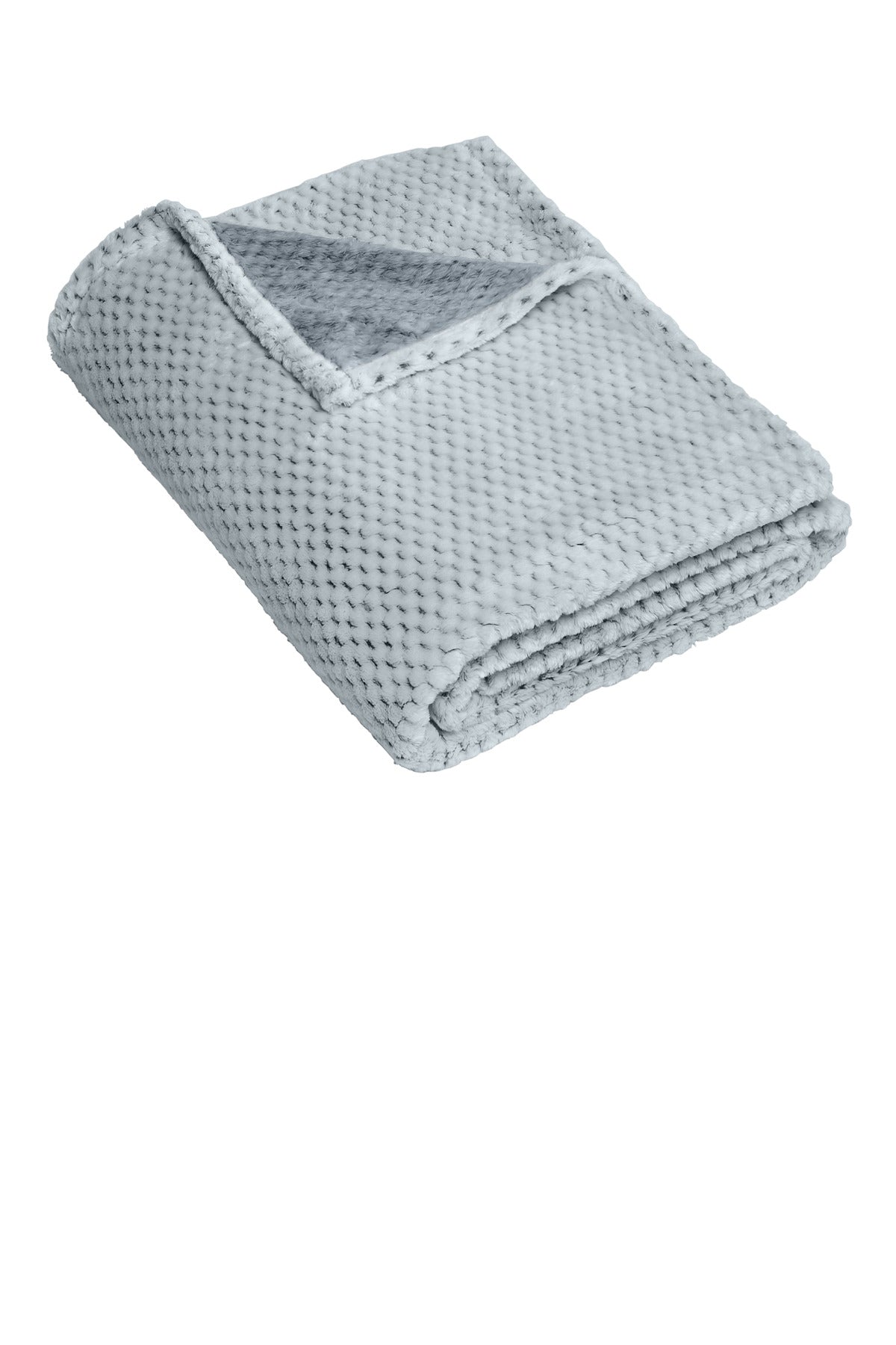 Custom Embroidery or DTF Print - Port Authority ® Plush Texture Blanket. BP35