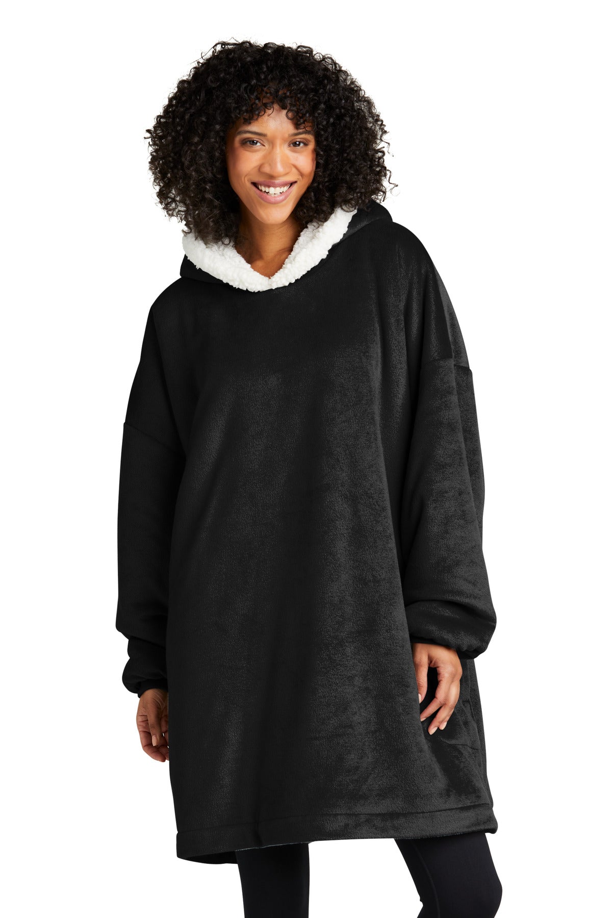 Custom Embroidery or DTF Print - Port Authority ® Mountain Lodge Wearable Blanket BP41