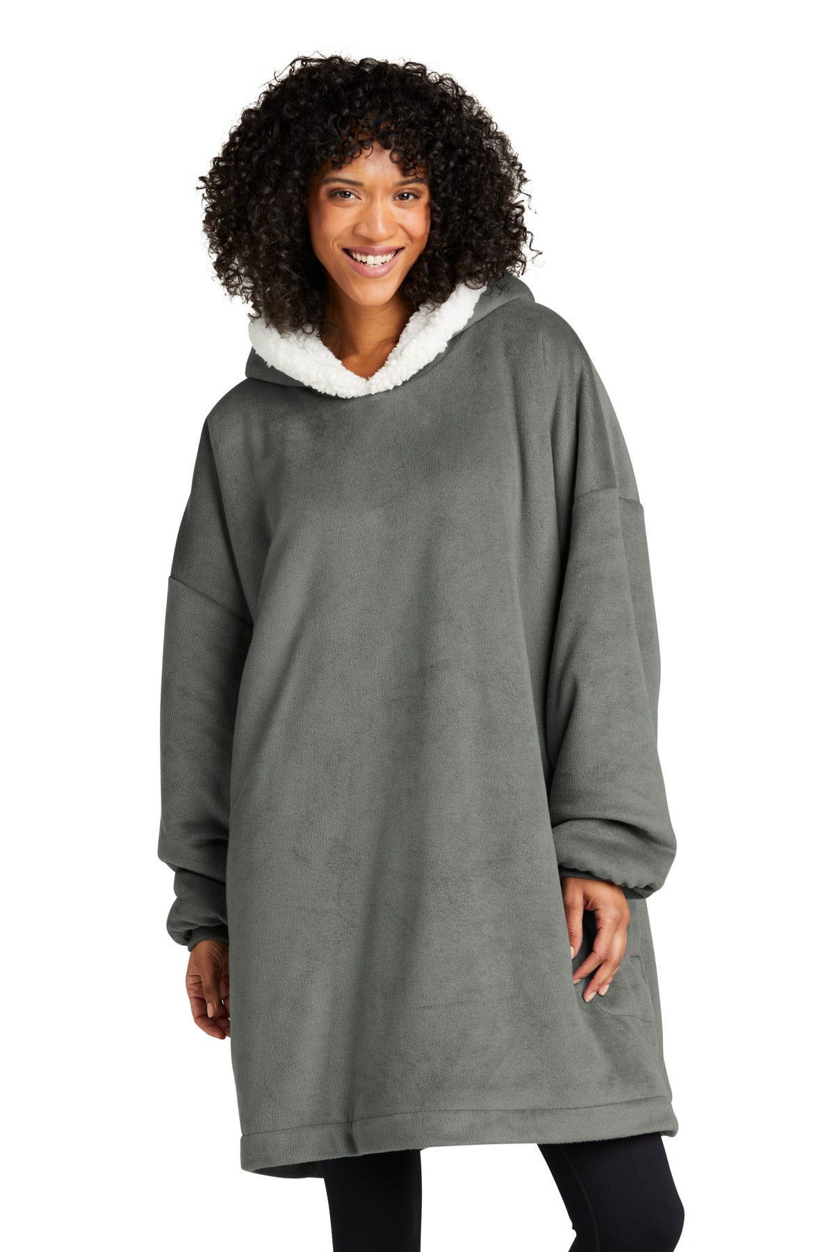 Custom Embroidery or DTF Print - Port Authority ® Mountain Lodge Wearable Blanket BP41