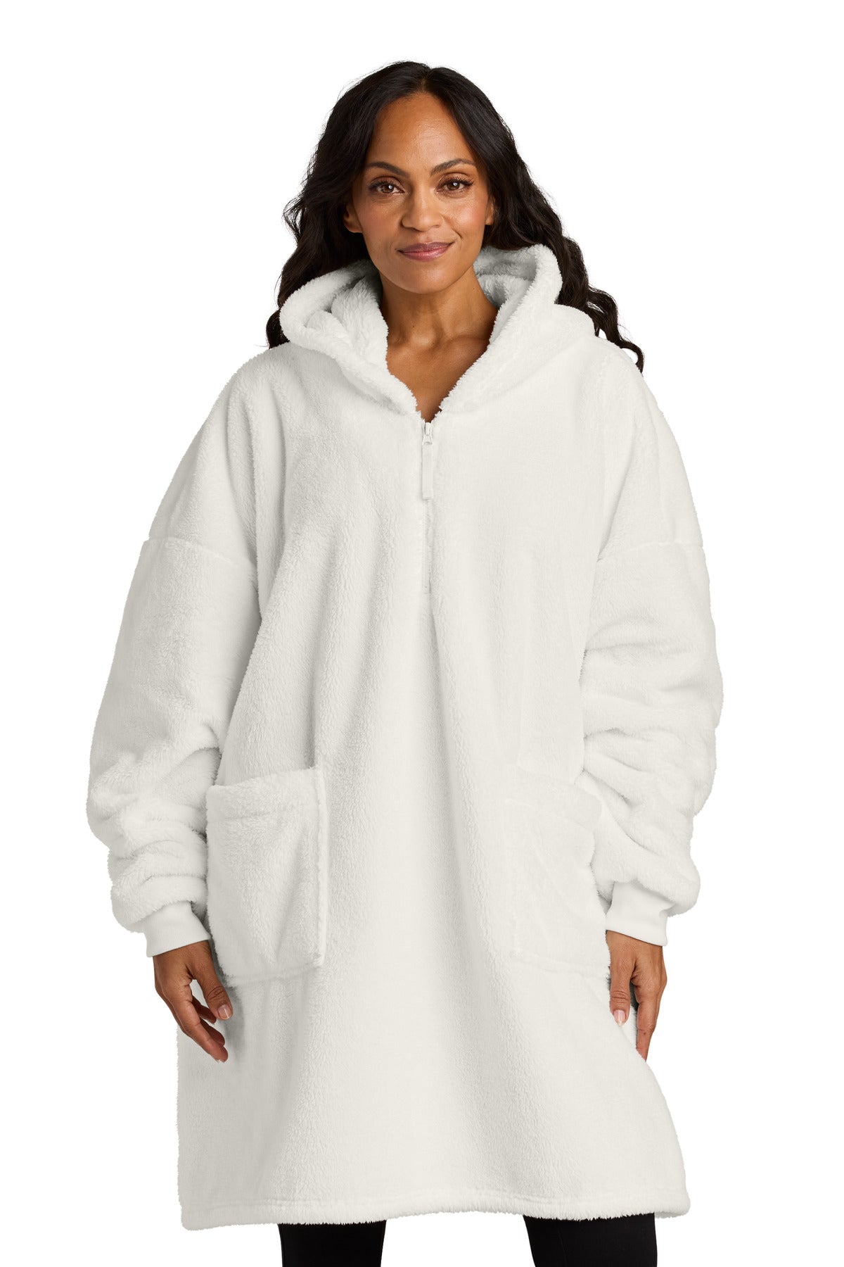 Custom Embroidered - Port Authority ®  Plush Poncho BP42
