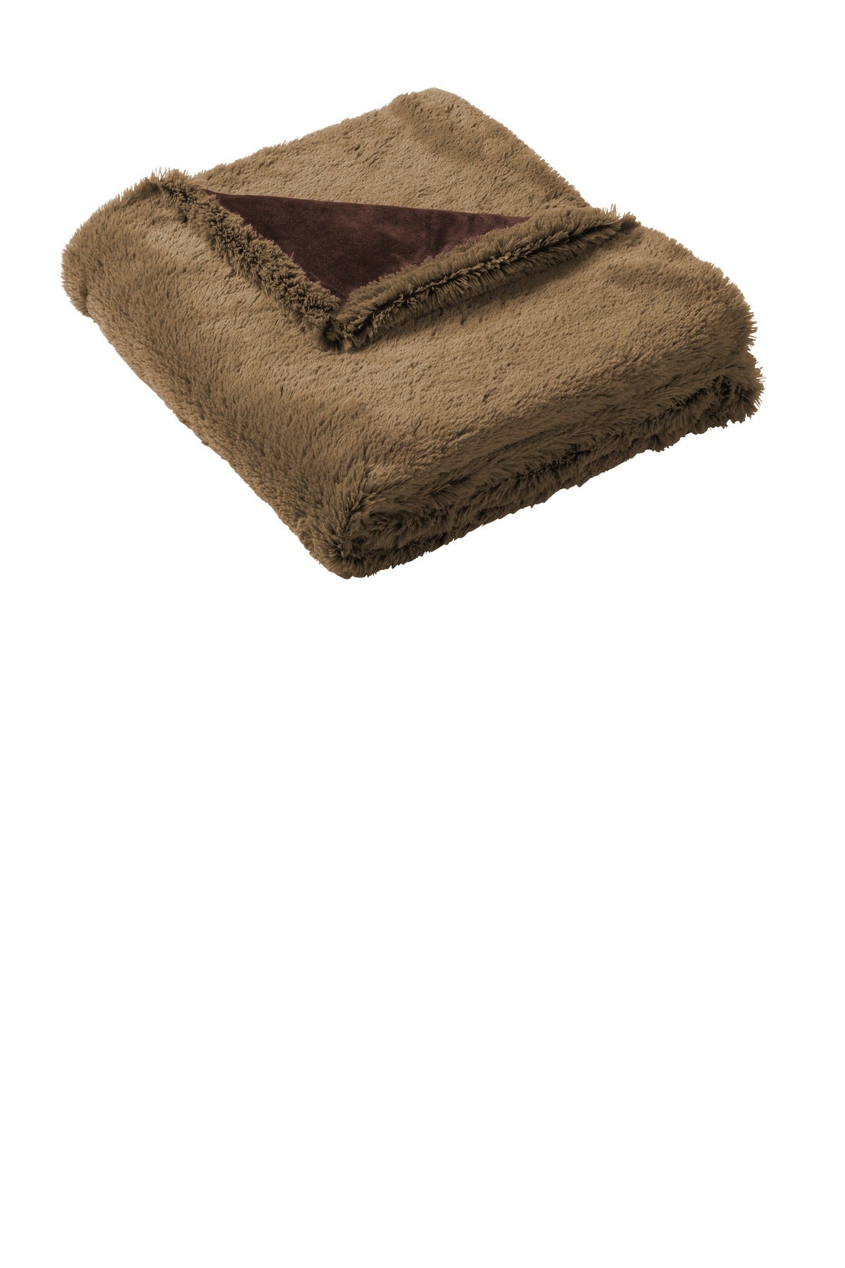 Custom Embroidery or DTF Print - Port Authority ® Faux Fur Blanket. BP45