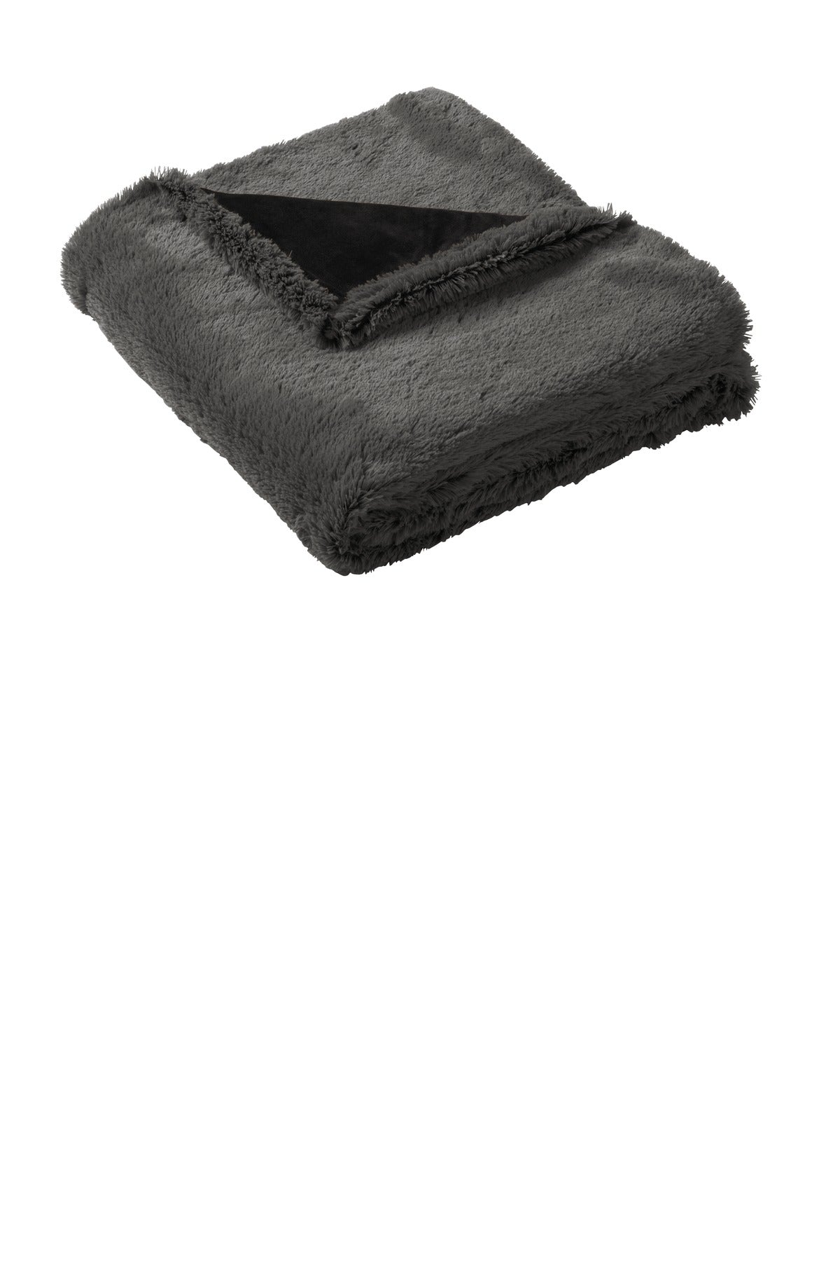 Custom Embroidery or DTF Print - Port Authority ® Faux Fur Blanket. BP45