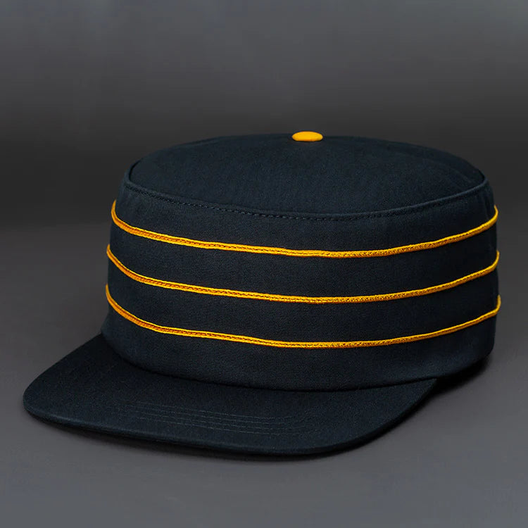 Custom Embroidery - PRIVATEER PILLBOX SNAPBACK Custom Embroidery - PRIVATEER PILLBOX SNAPBACK
