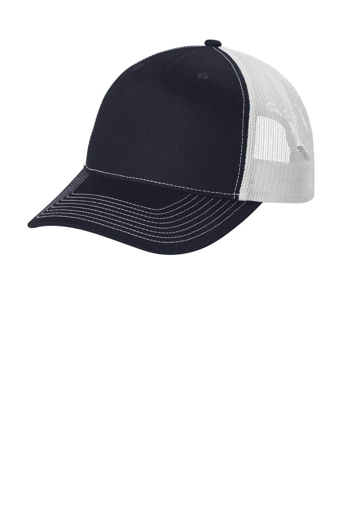 Custom Embroidered - Port Authority ®  Snapback Five-Panel Trucker Cap C115