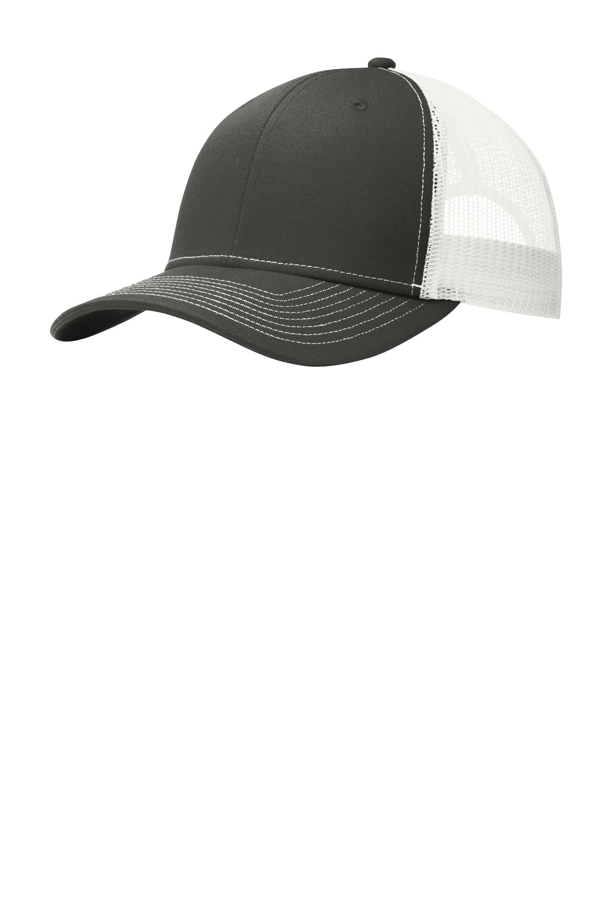 Custom Embroidery or DTF Print - Port Authority ® Snapback Trucker Cap. C402