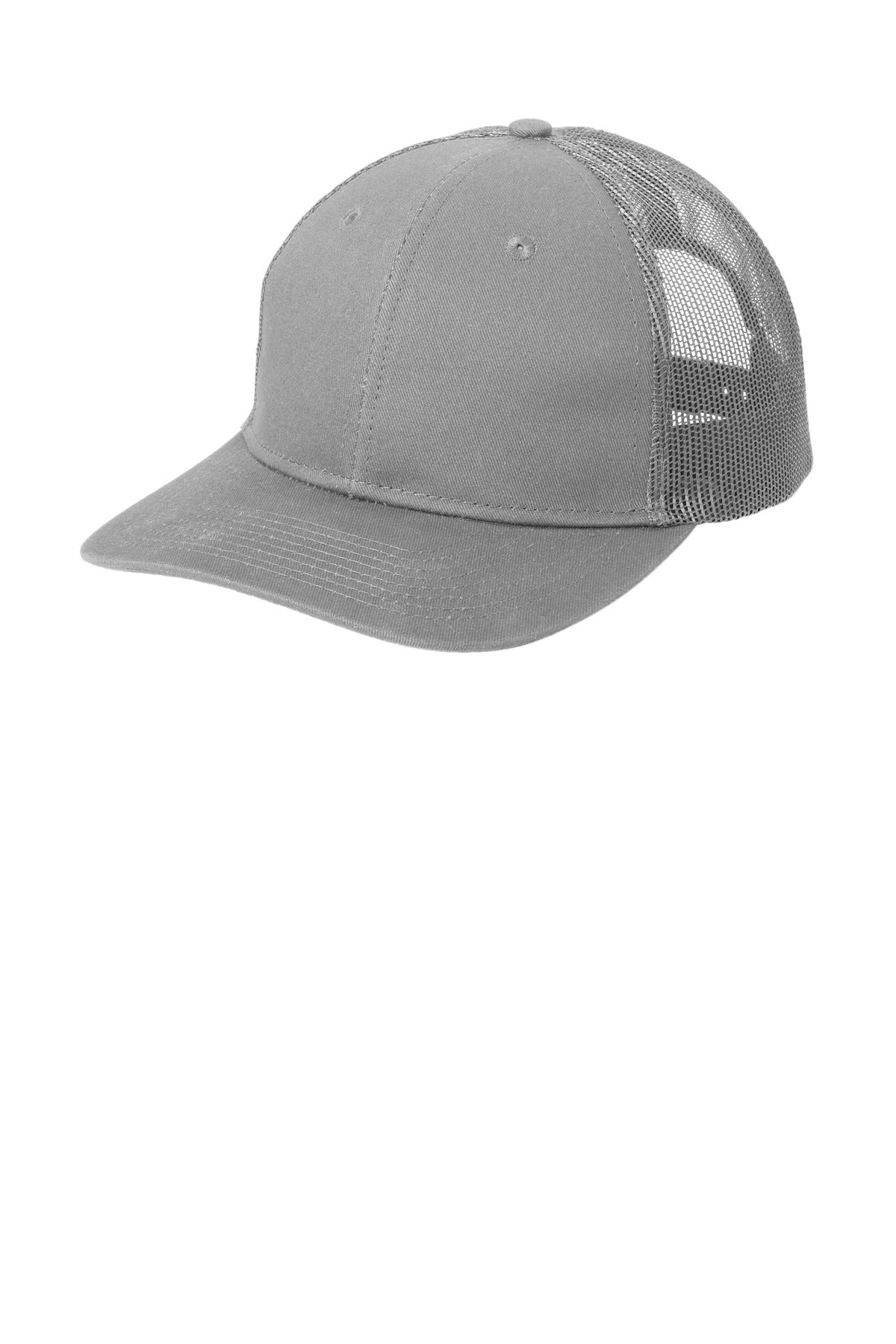Custom Embroidery or DTF Print - Port Authority ® Snapback Trucker Cap. C402