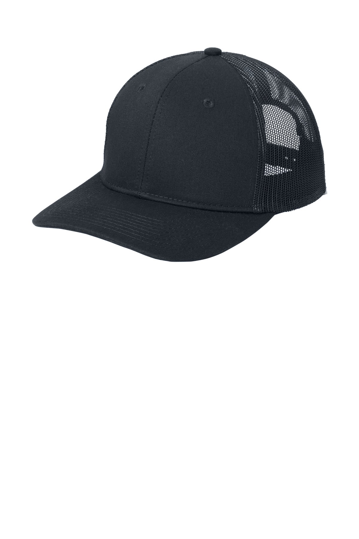 Custom Embroidery or DTF Print - Port Authority ® Snapback Trucker Cap. C402