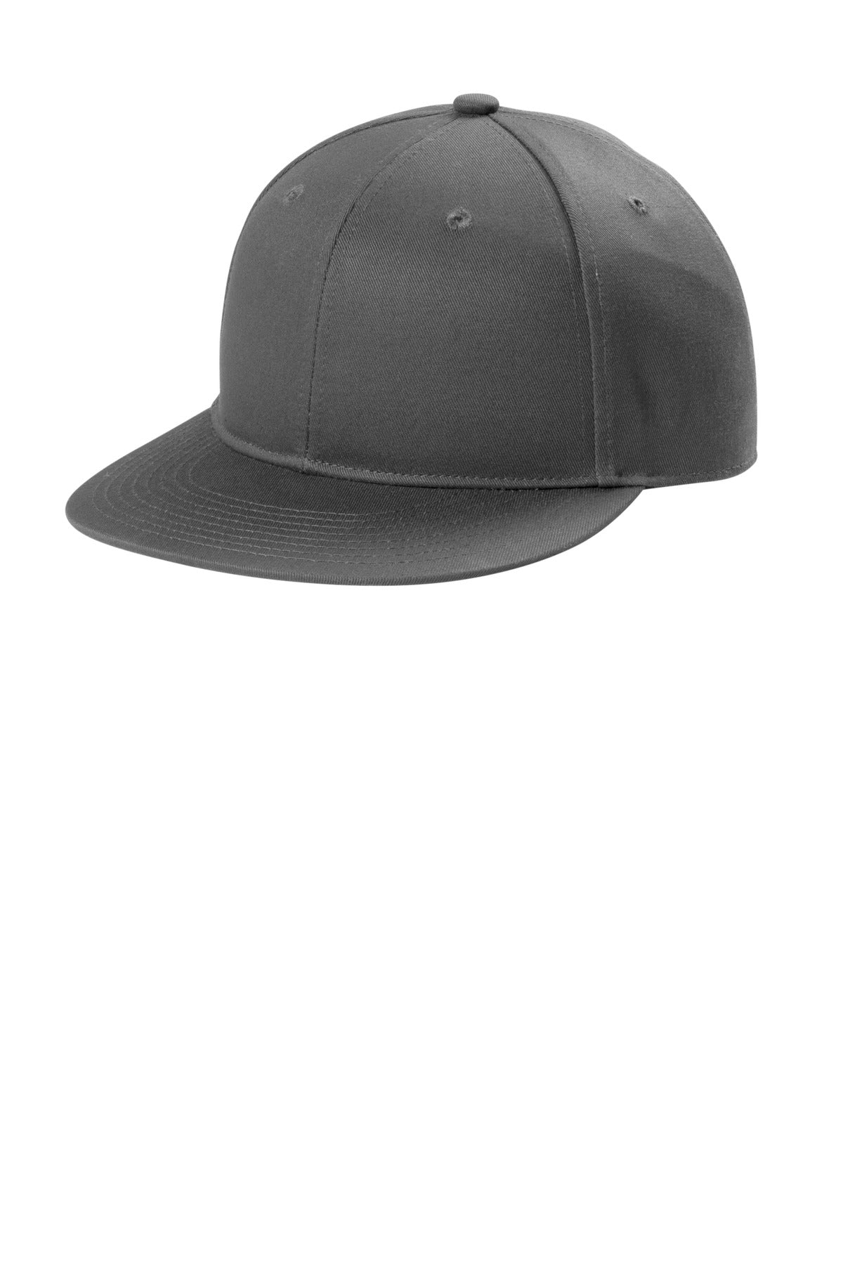 Custom Embroidery or DTF Print - Port Authority ® Snapback Flat Bill Cap C406