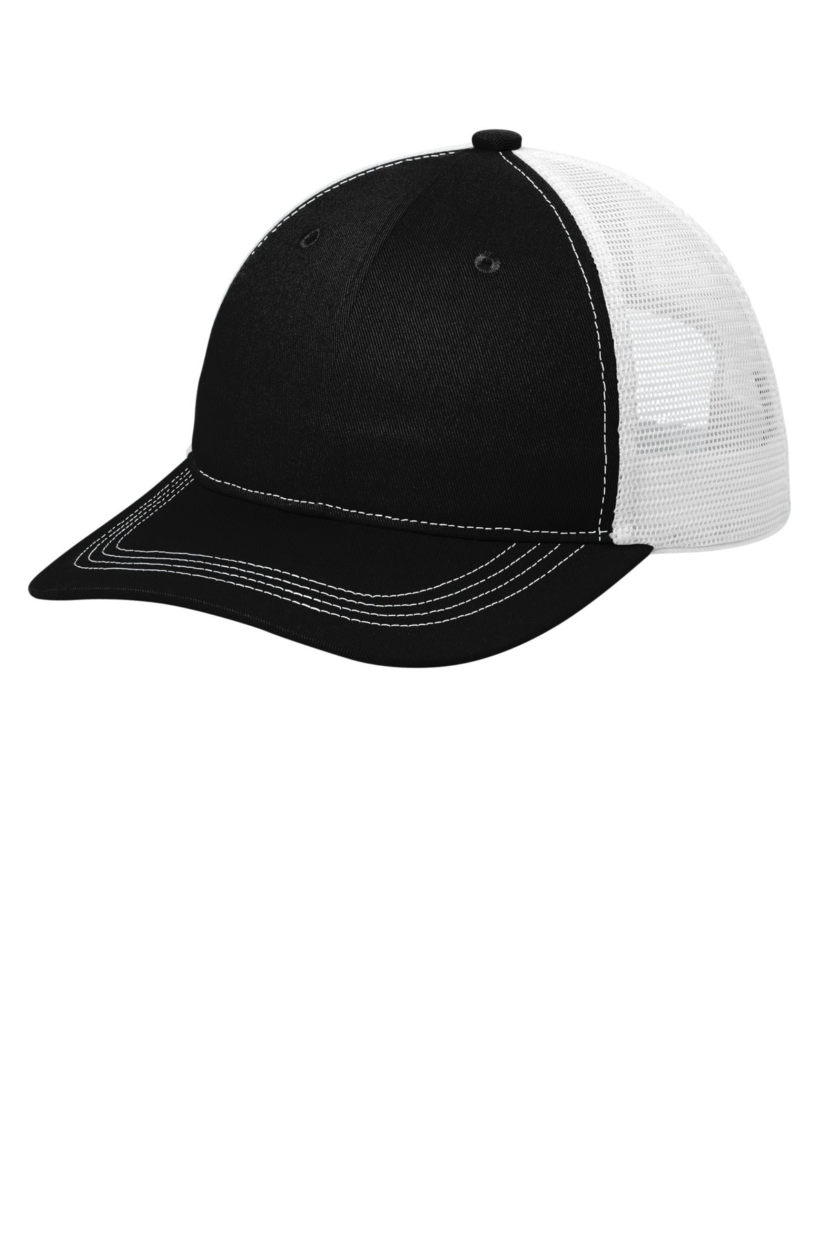 Custom Embroidery or DTF Print - Port Authority ® Unstructured Snapback Trucker Cap C409