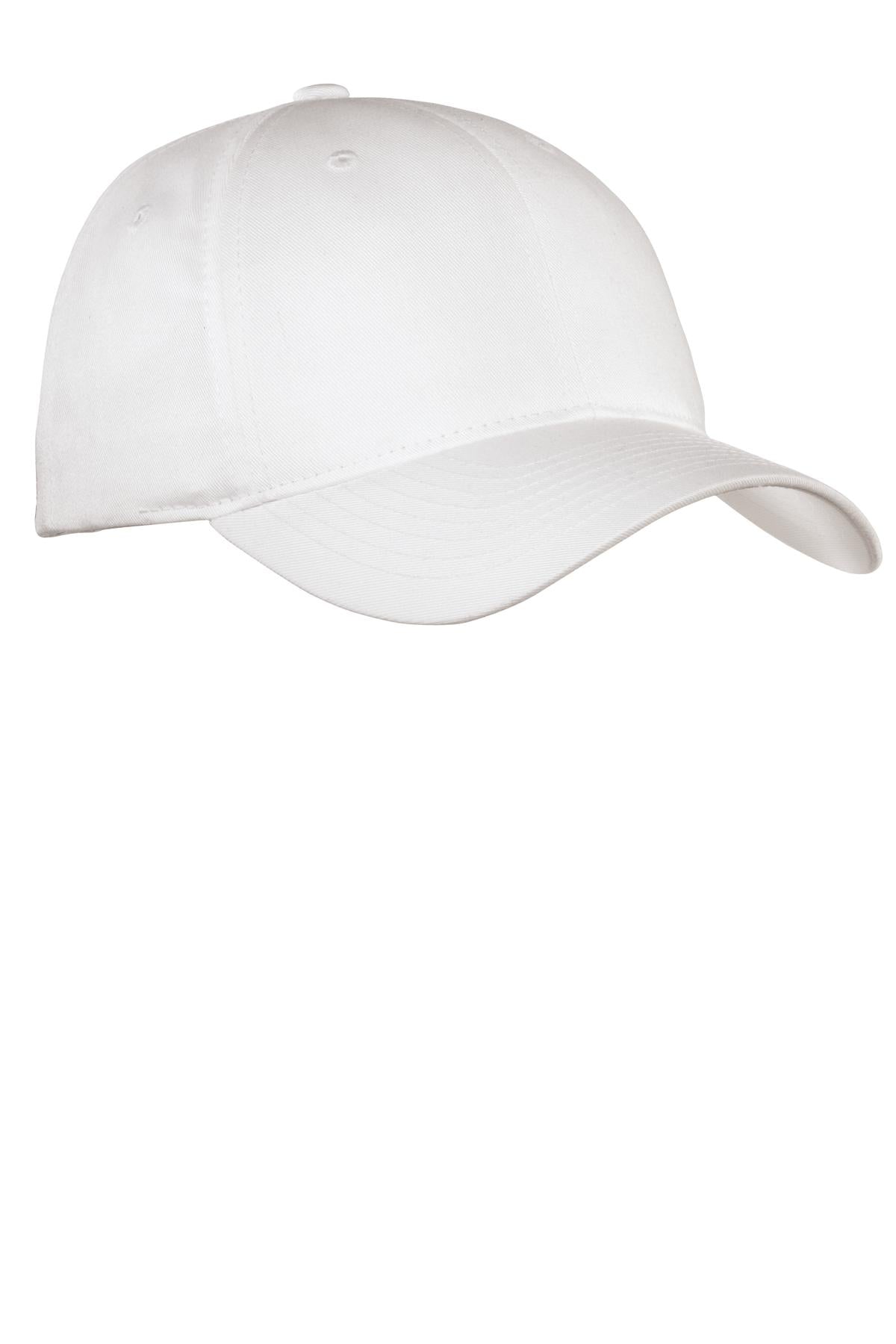 Custom Embroidery or DTF Print - Port Authority ® Fine Twill Cap. C800
