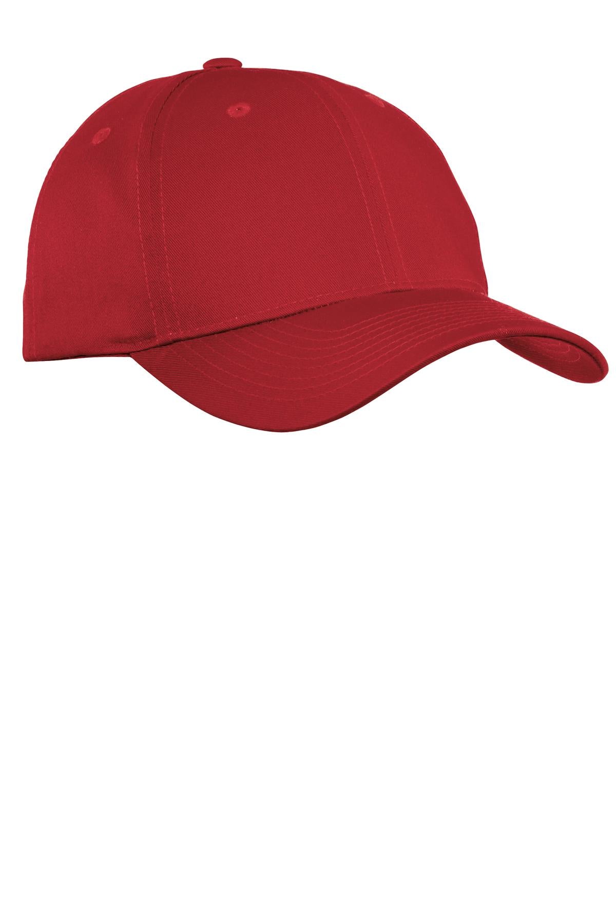 Custom Embroidery or DTF Print - Port Authority ® Fine Twill Cap. C800