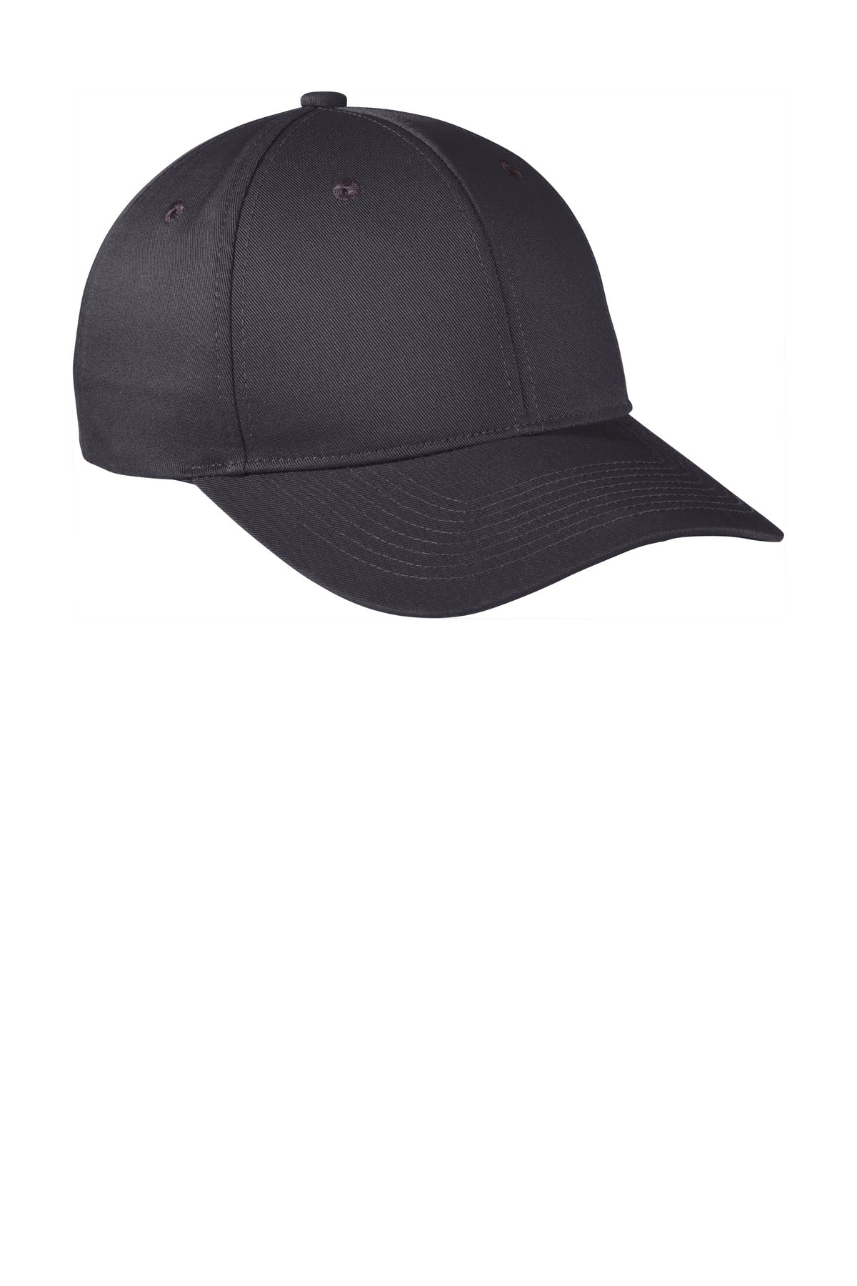 Custom Embroidery or DTF Print - Port Authority ® Snapback Fine Twill Cap C801