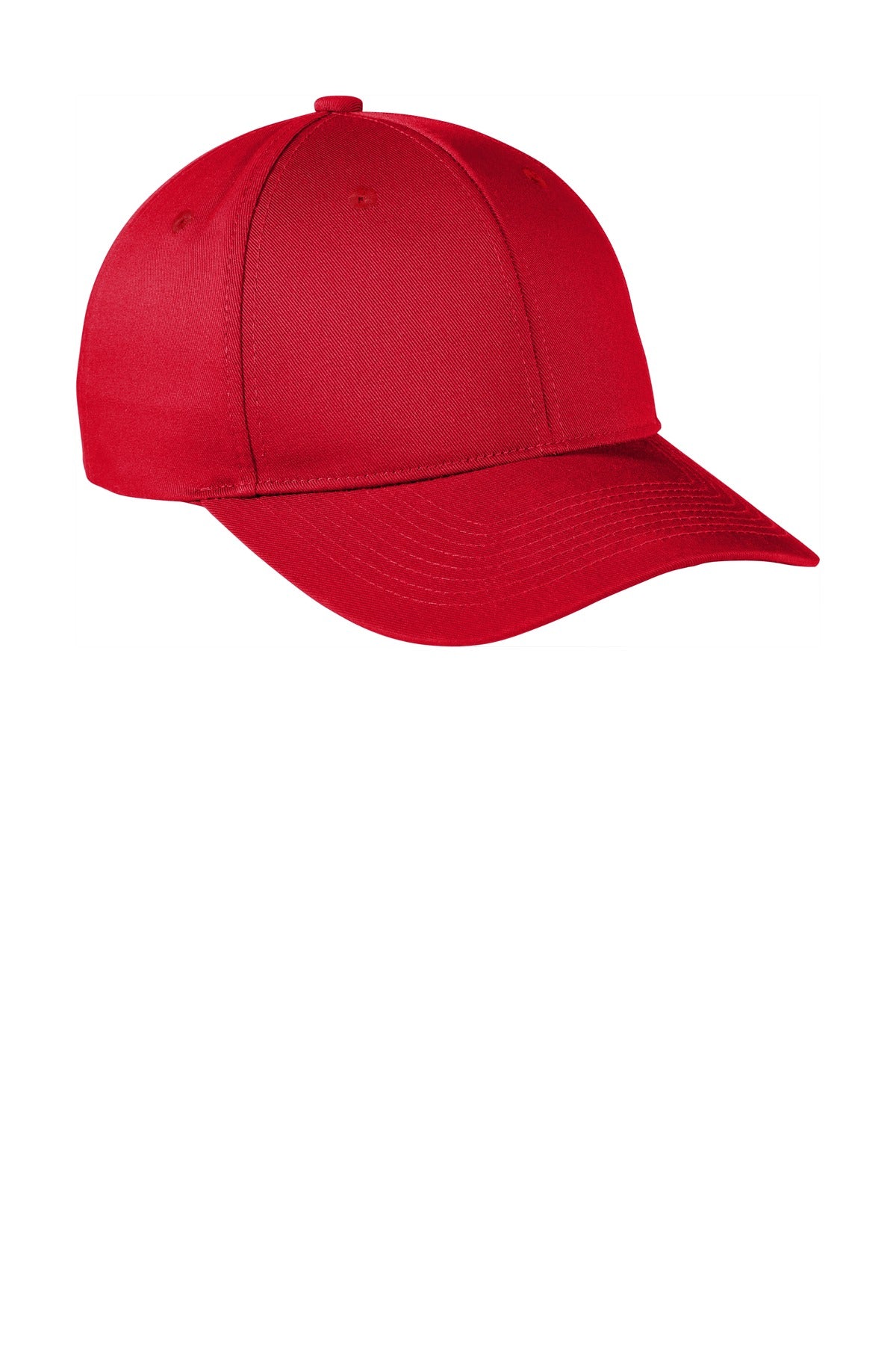 Custom Embroidery or DTF Print - Port Authority ® Snapback Fine Twill Cap C801