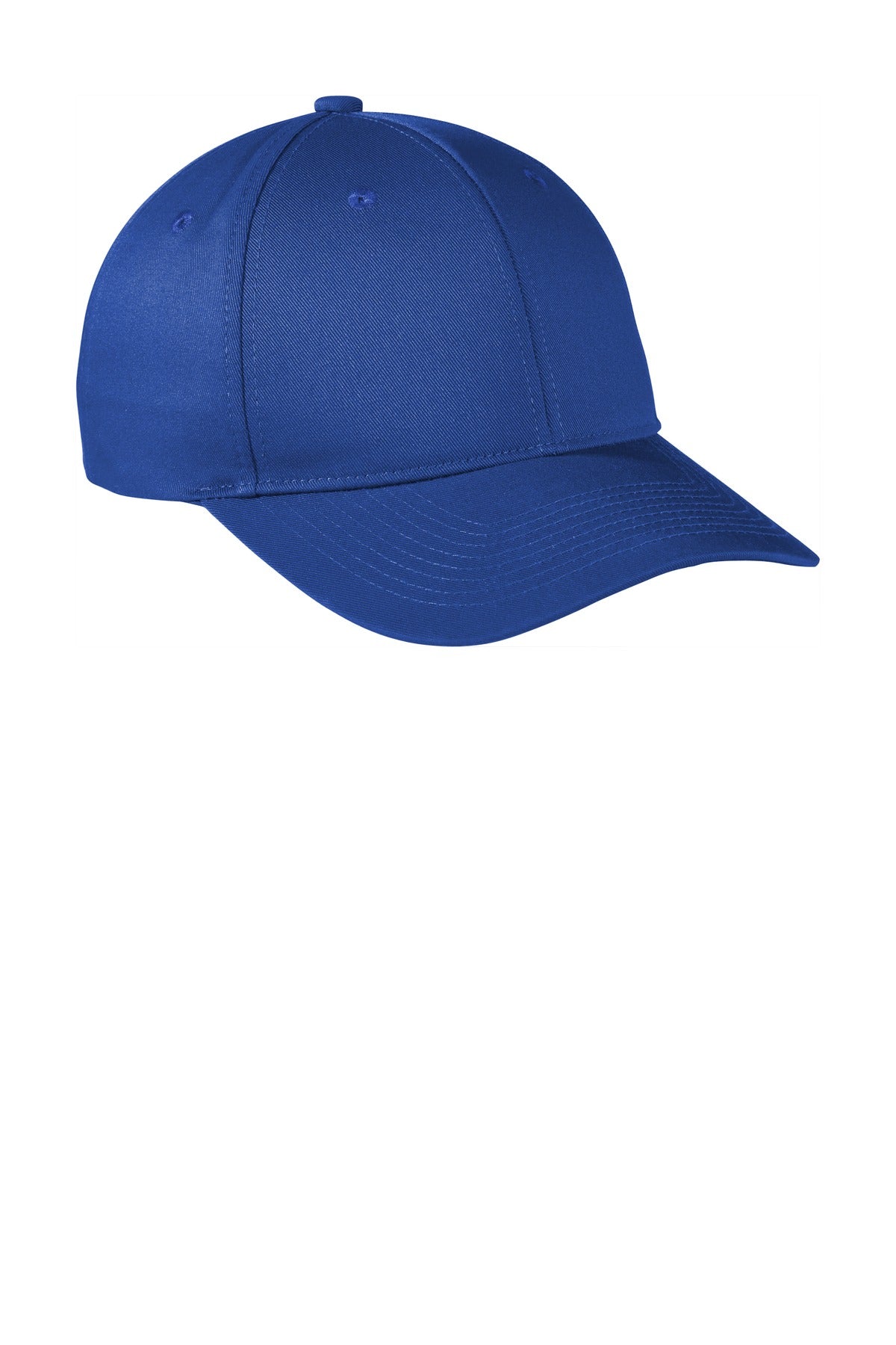 Custom Embroidery or DTF Print - Port Authority ® Snapback Fine Twill Cap C801