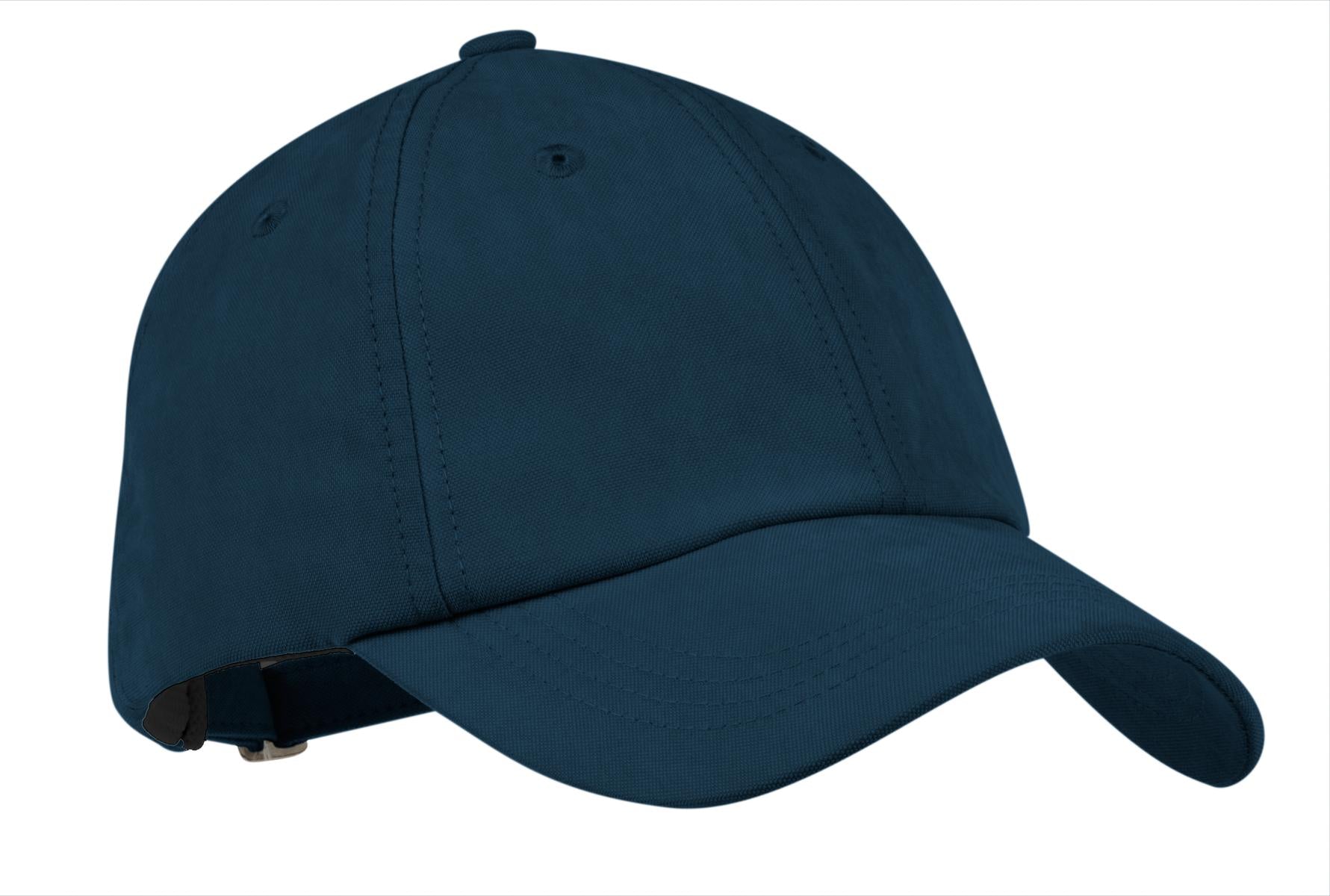 Custom Embroidery or DTF Print - Port Authority ® Sueded Cap. C850