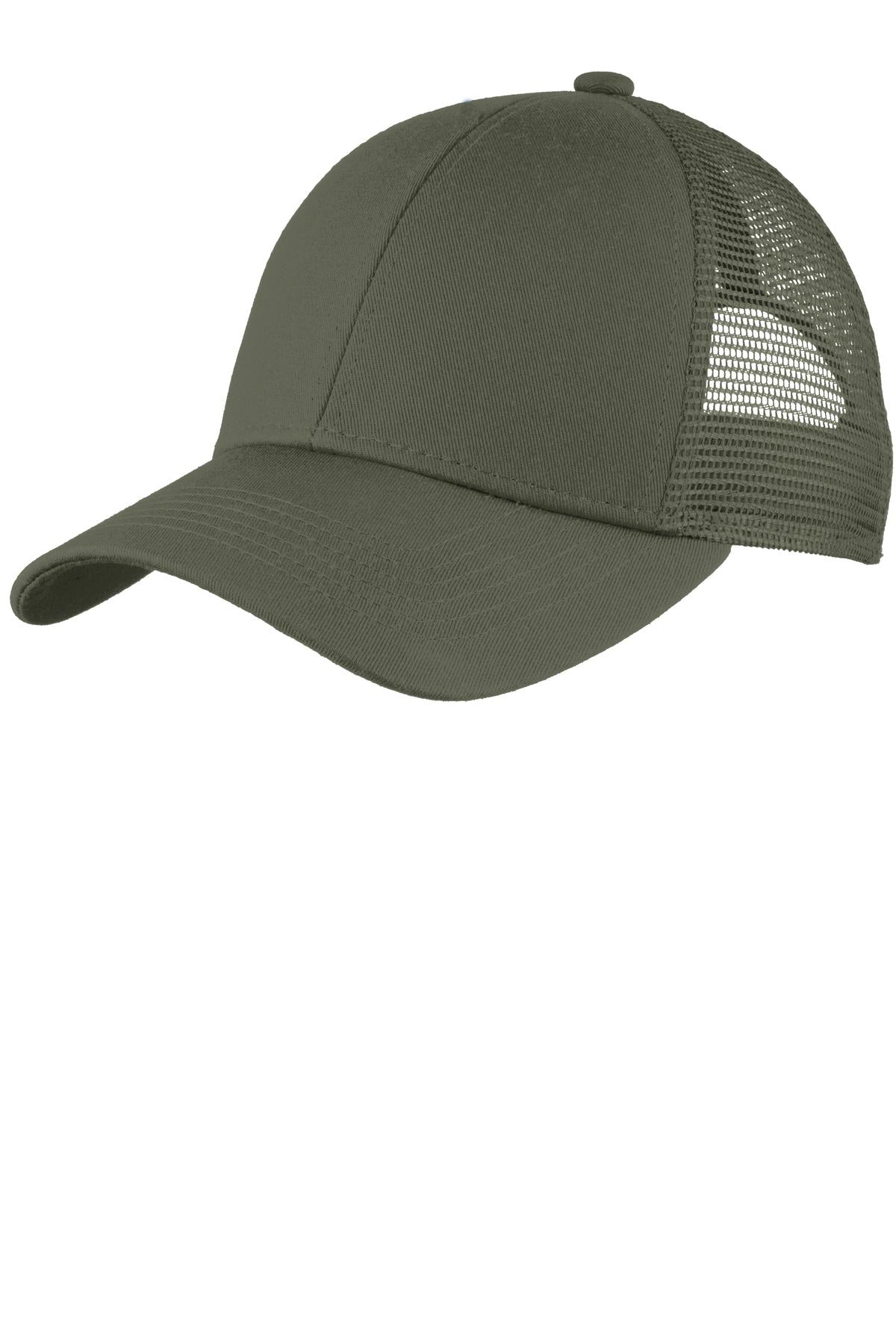 Custom Embroidery or DTF Print - Port Authority ® Adjustable Mesh Back Cap. C911