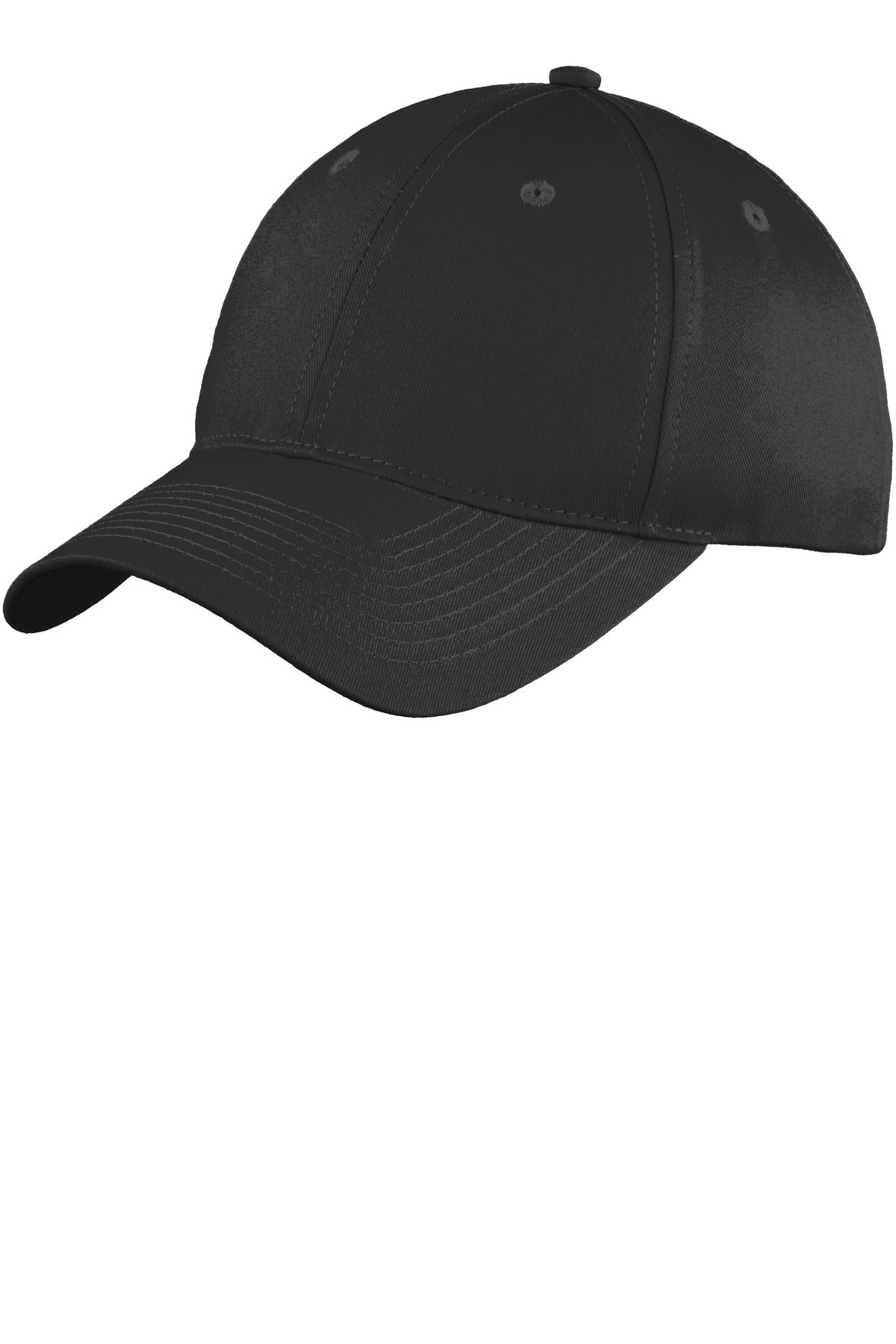 Custom Embroidery or DTF Print - Port Authority ® Youth Six-Panel Unstructured Twill Cap. YC914