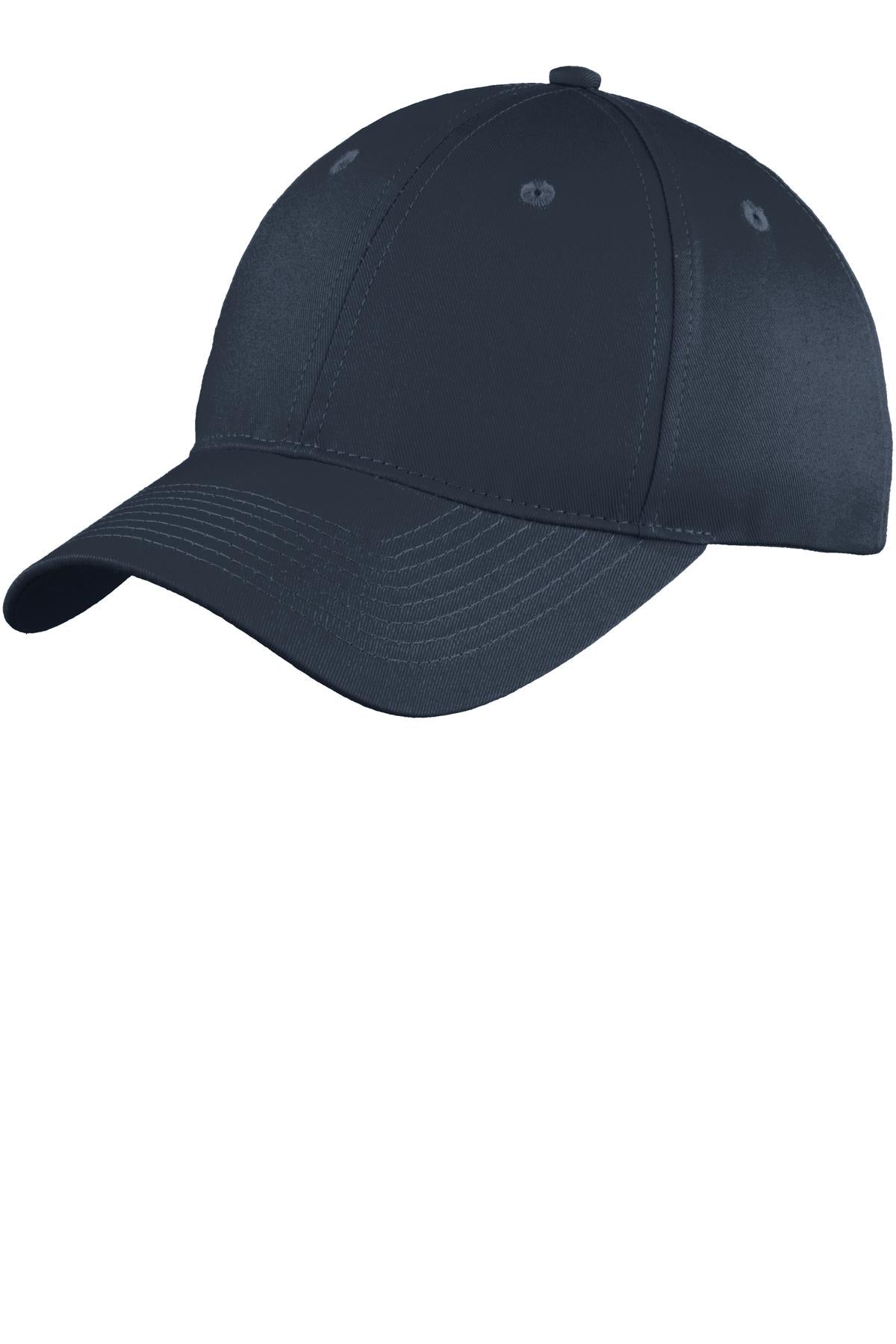Custom Embroidery or DTF Print - Port Authority ® Youth Six-Panel Unstructured Twill Cap. YC914